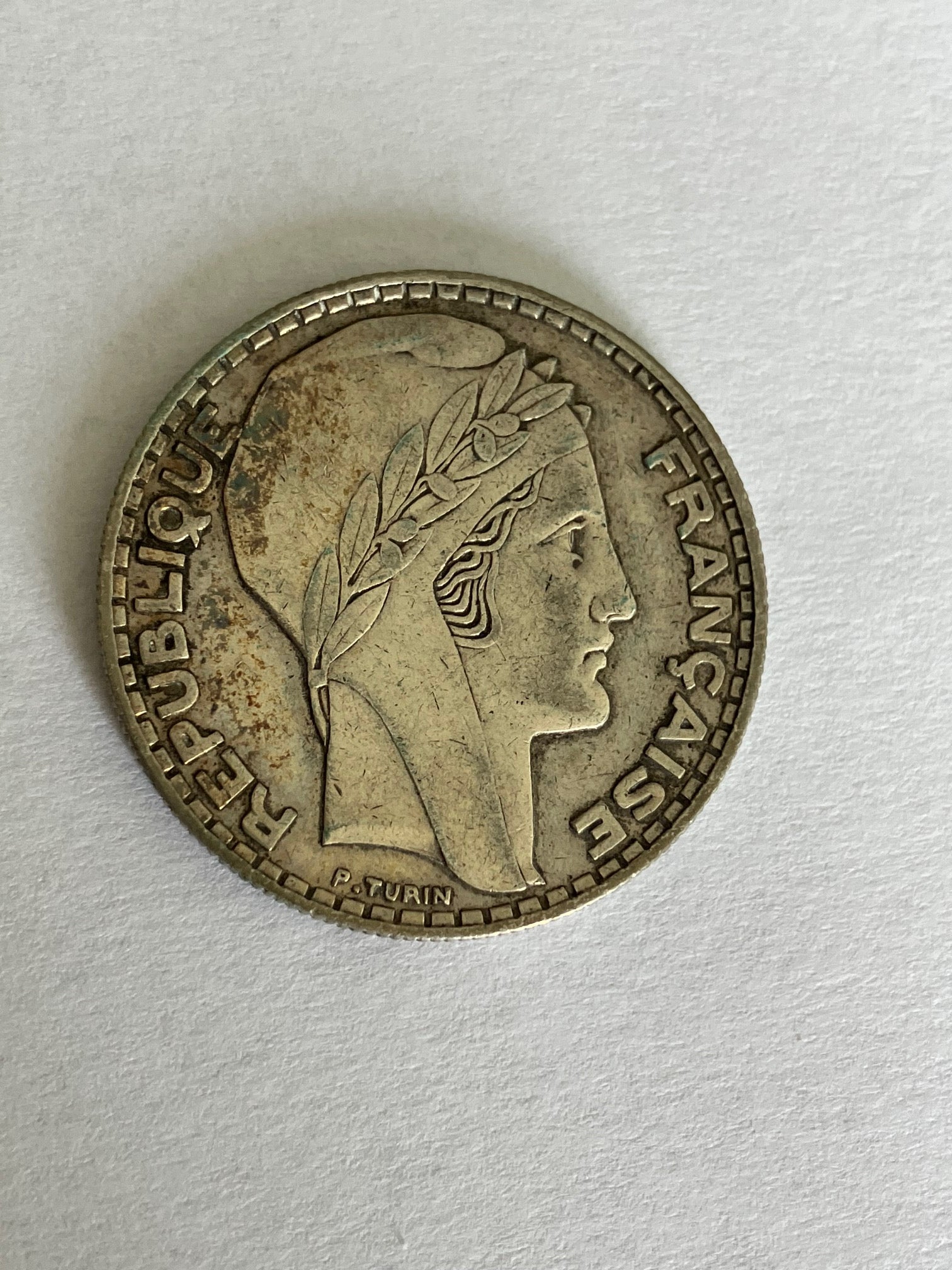 20 Francs France 1933