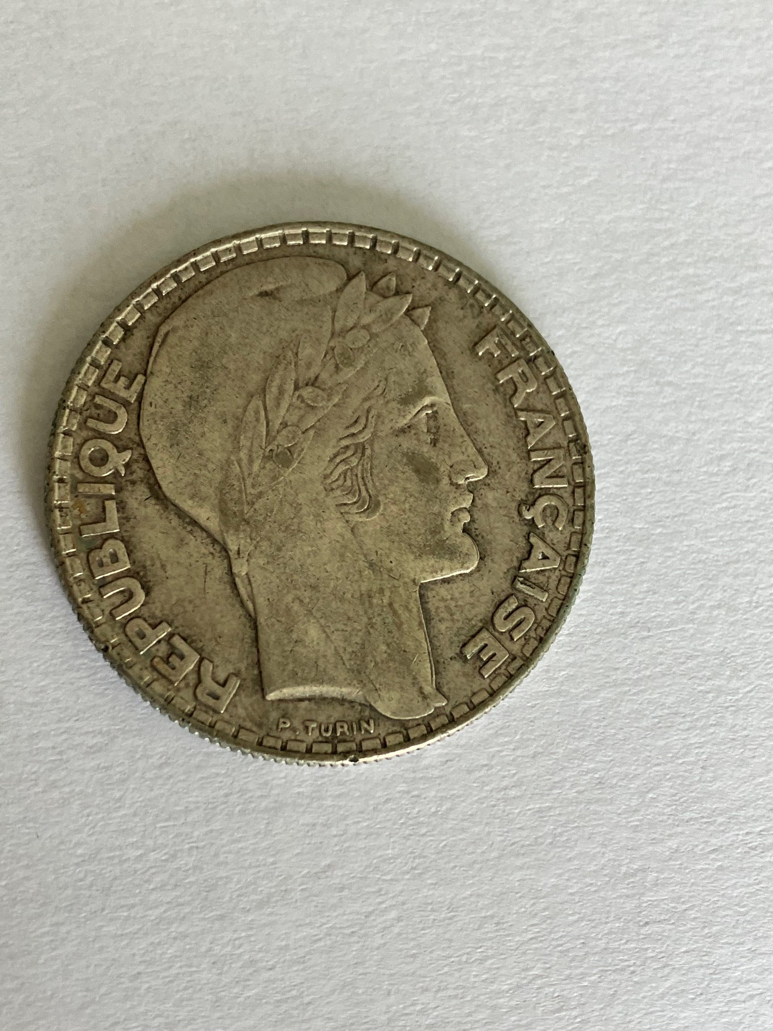 20 Francs France 1933