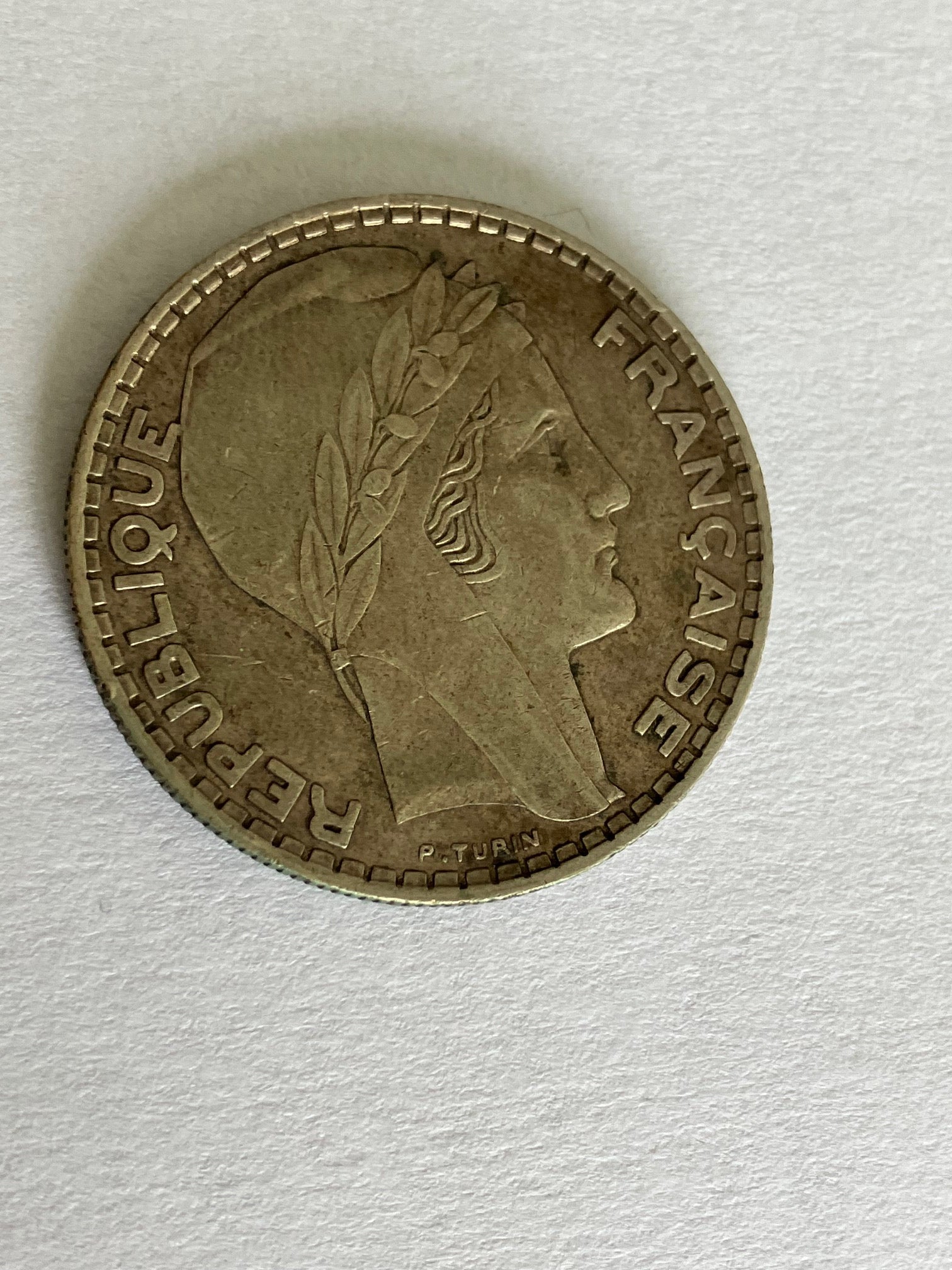20 Francs France 1934
