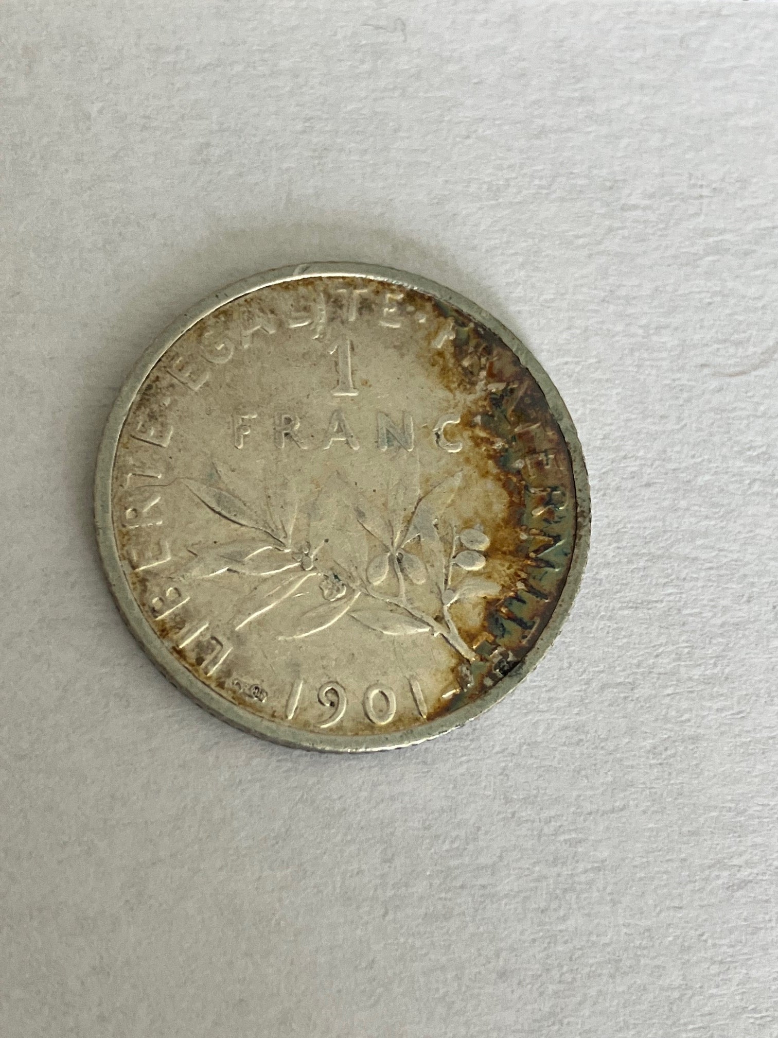 1 Franc France 1901