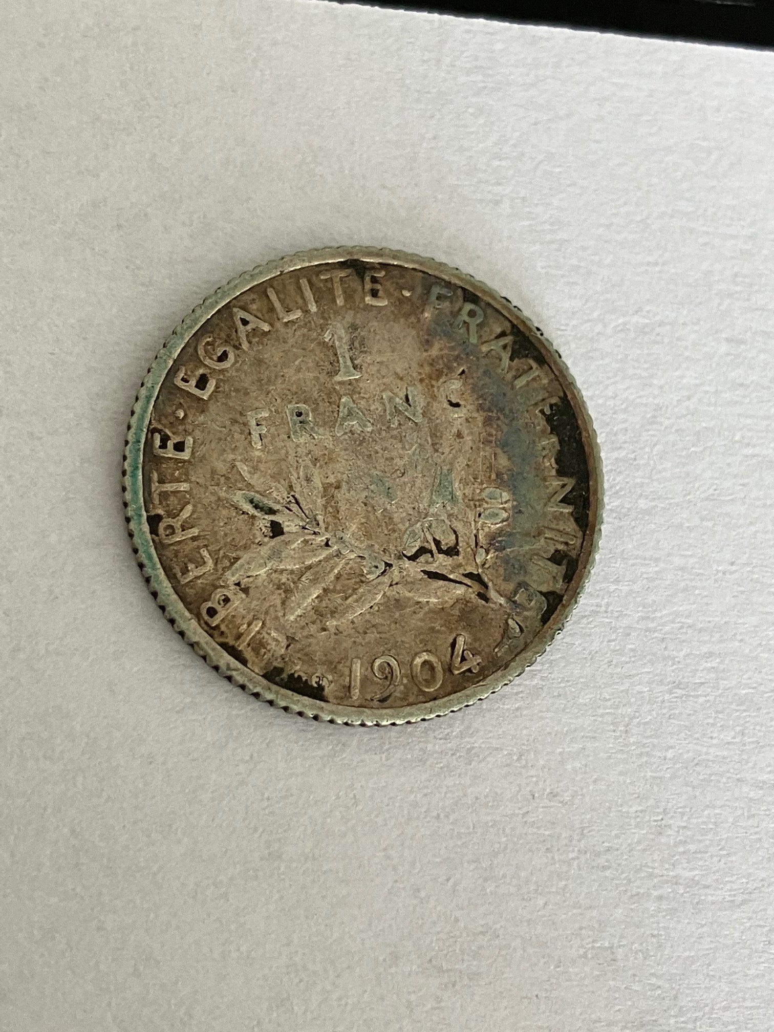 1 Franc France 1904