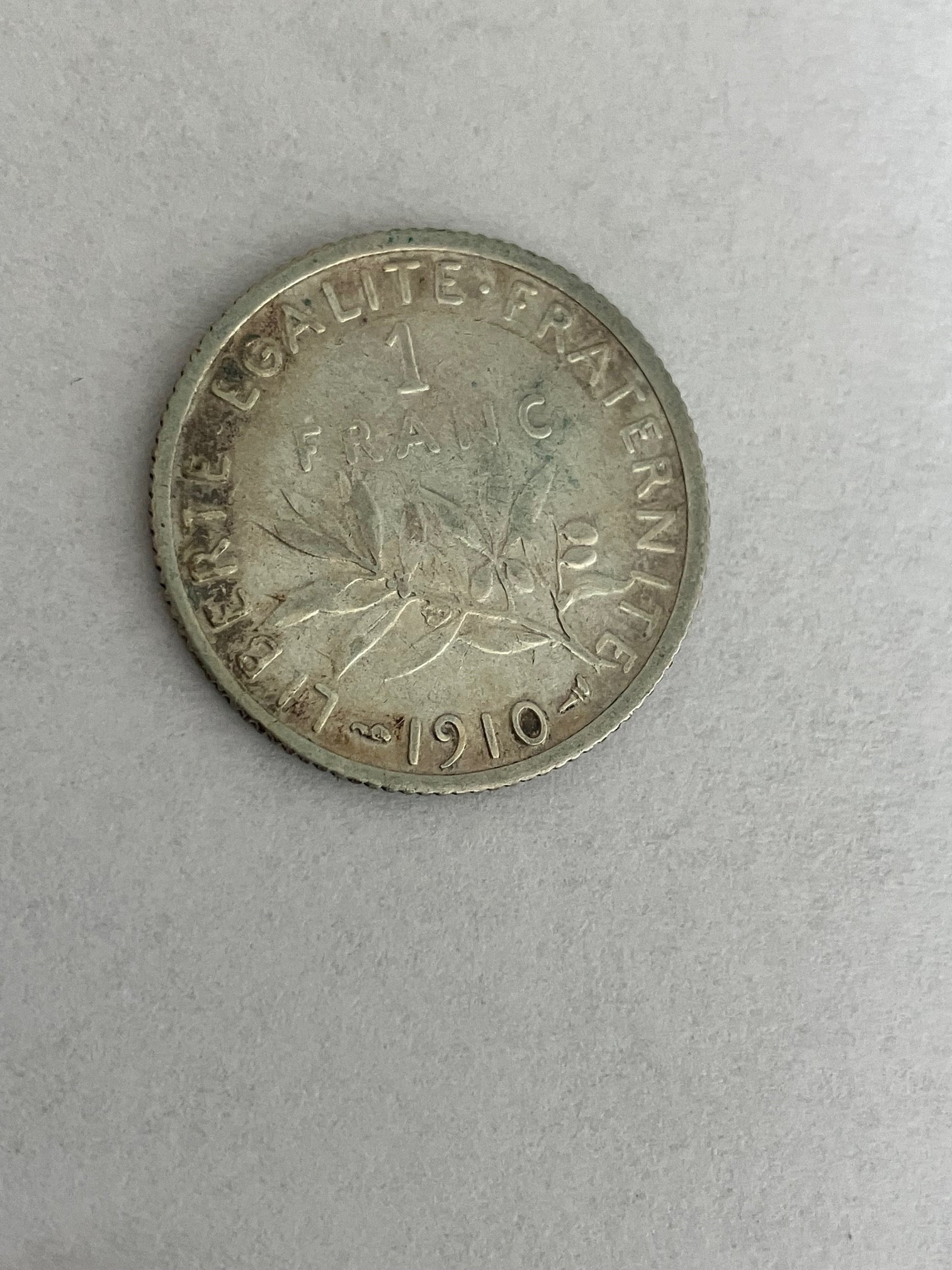 1 Franc France 1910