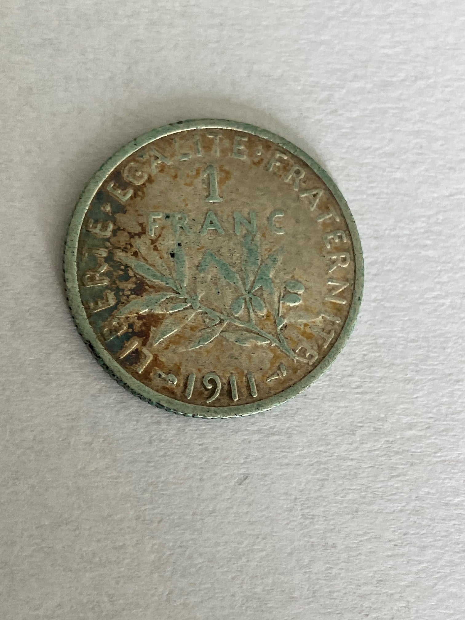 1 Franc France 1911