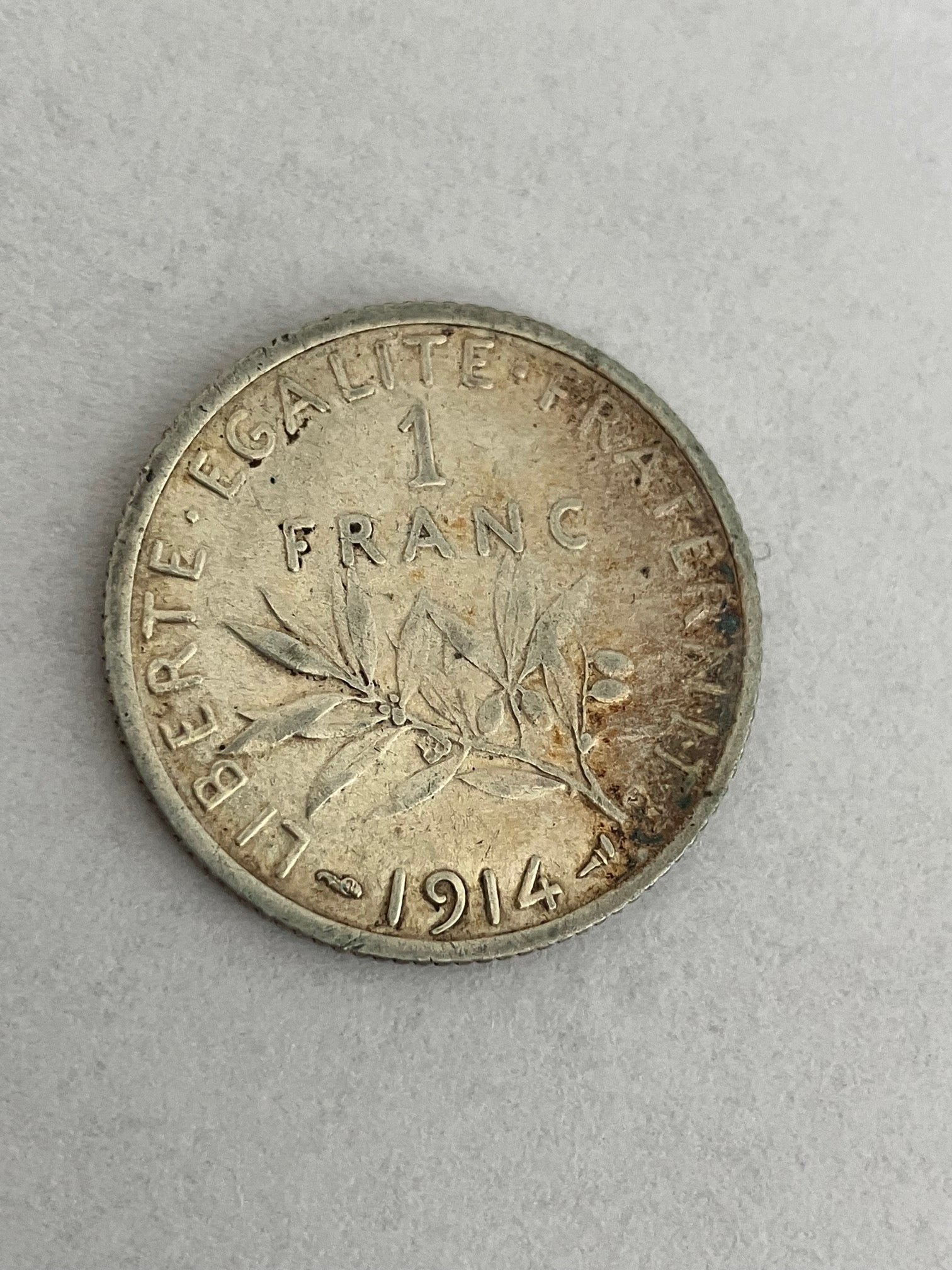 1 Franc France 1914