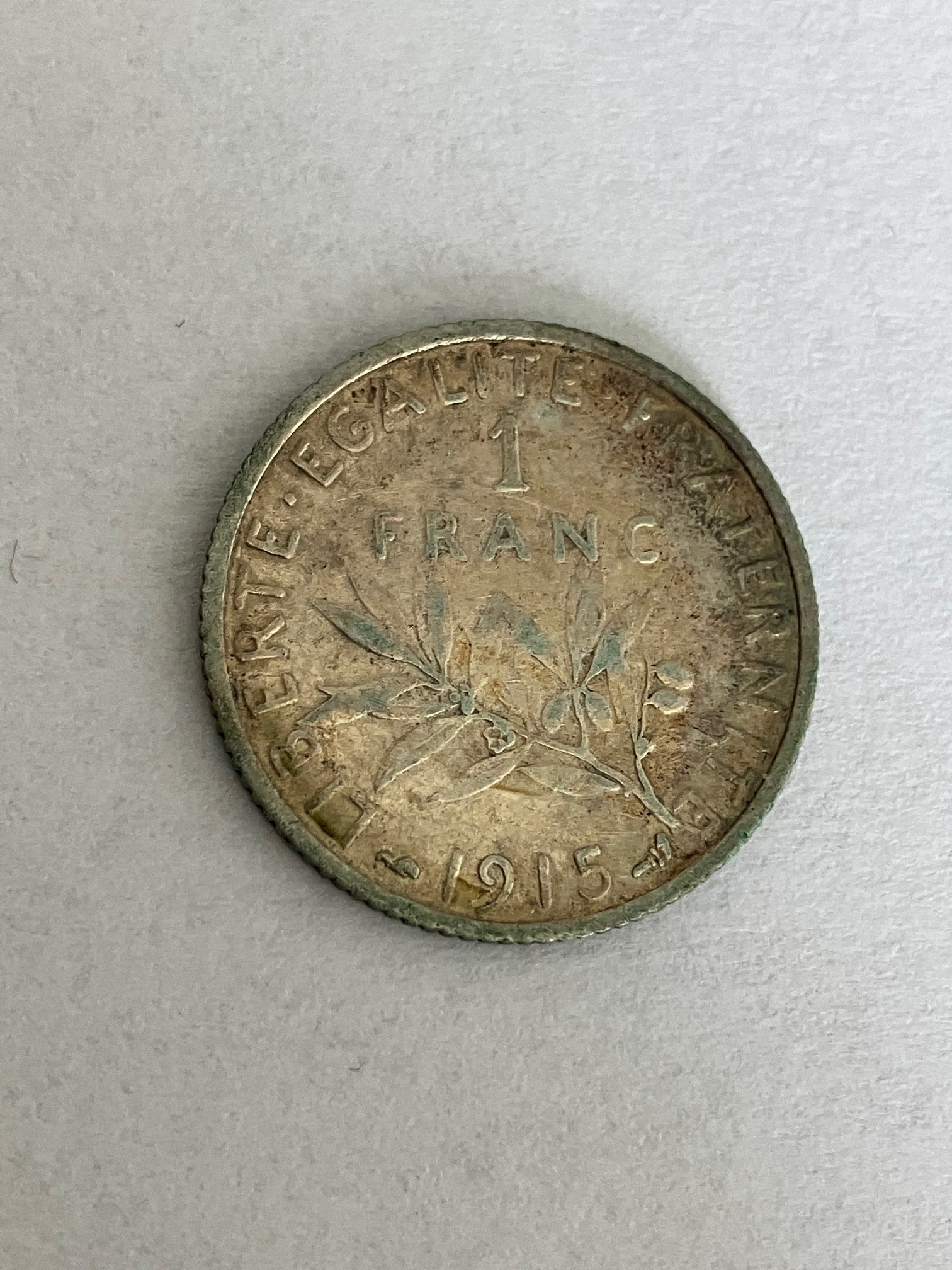 1 Franc France 1915