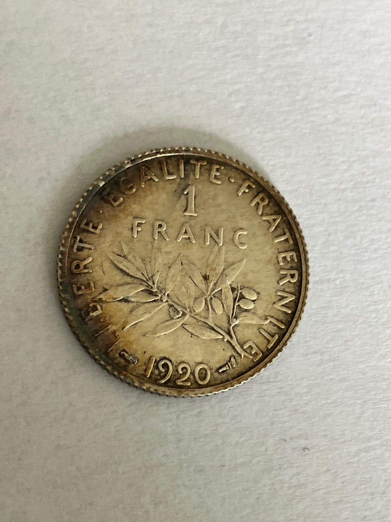 1 Franc France 1920