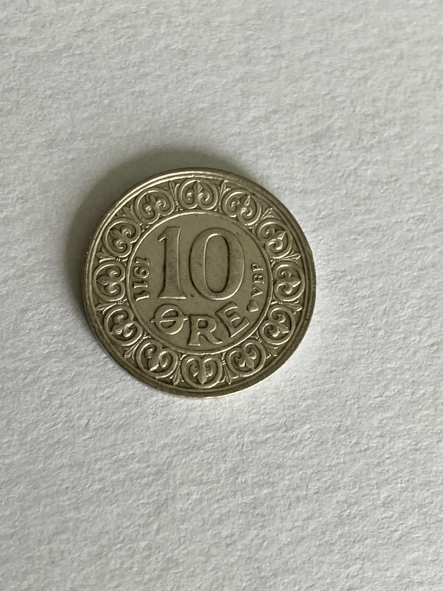 10 Øre 1911