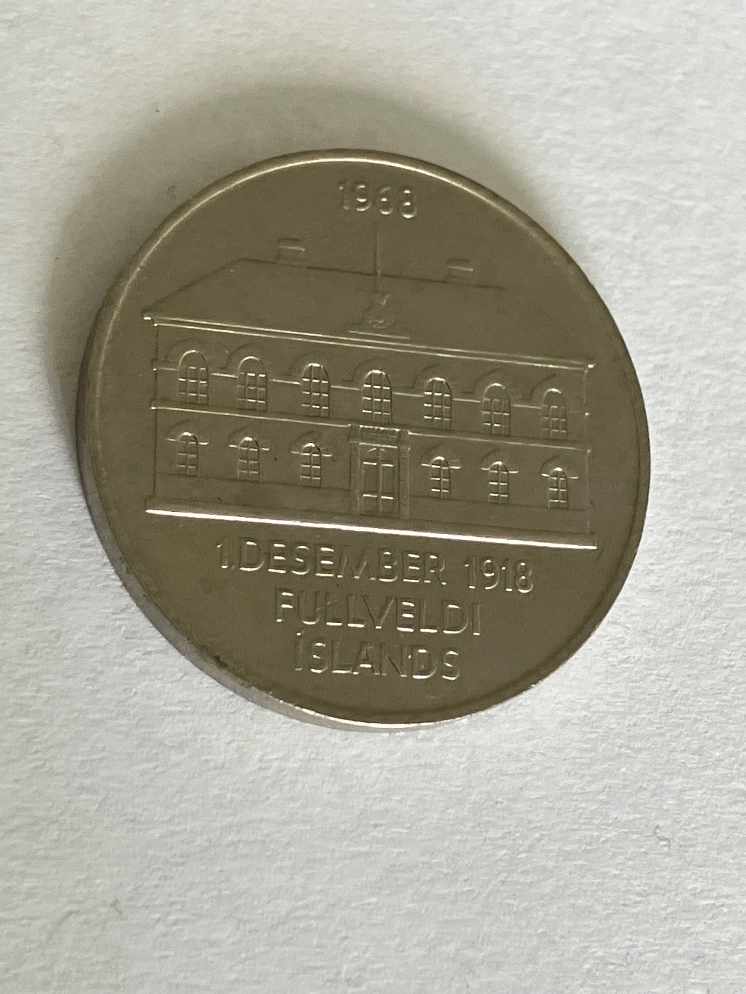50 Kronur Iceland 1968