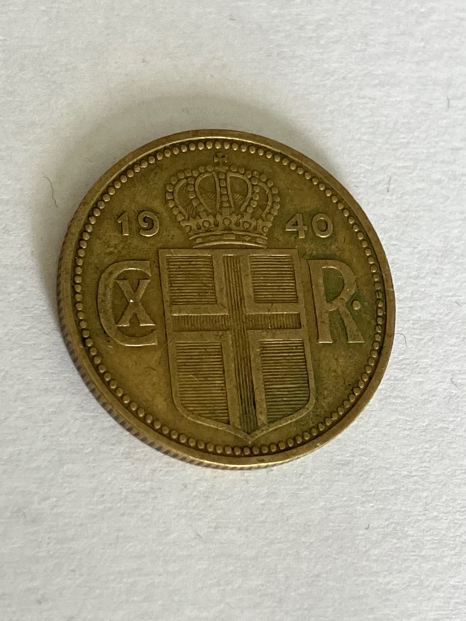 2 Kronur 1940 Iceland