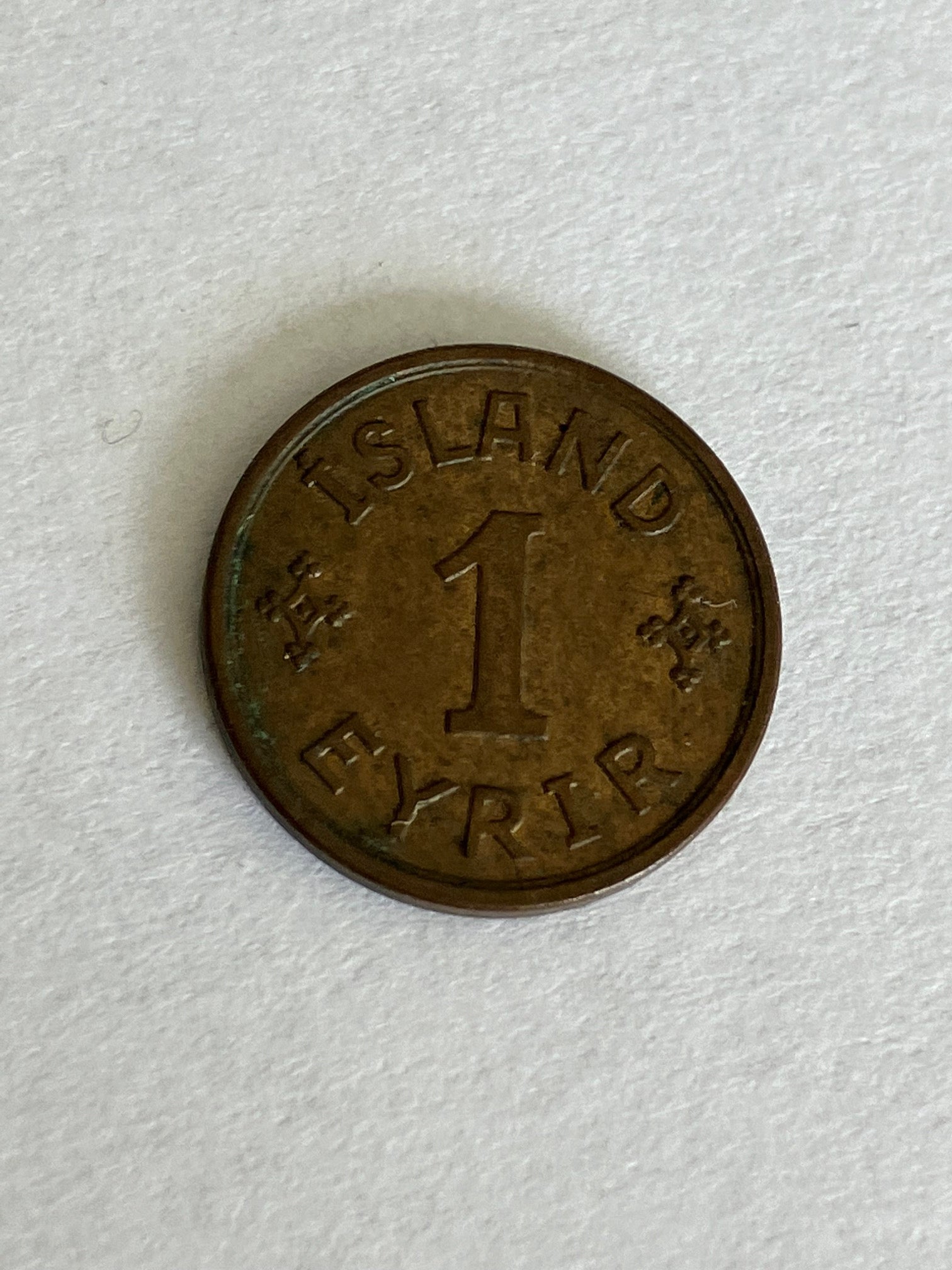 1 Eyrir Iceland 1931