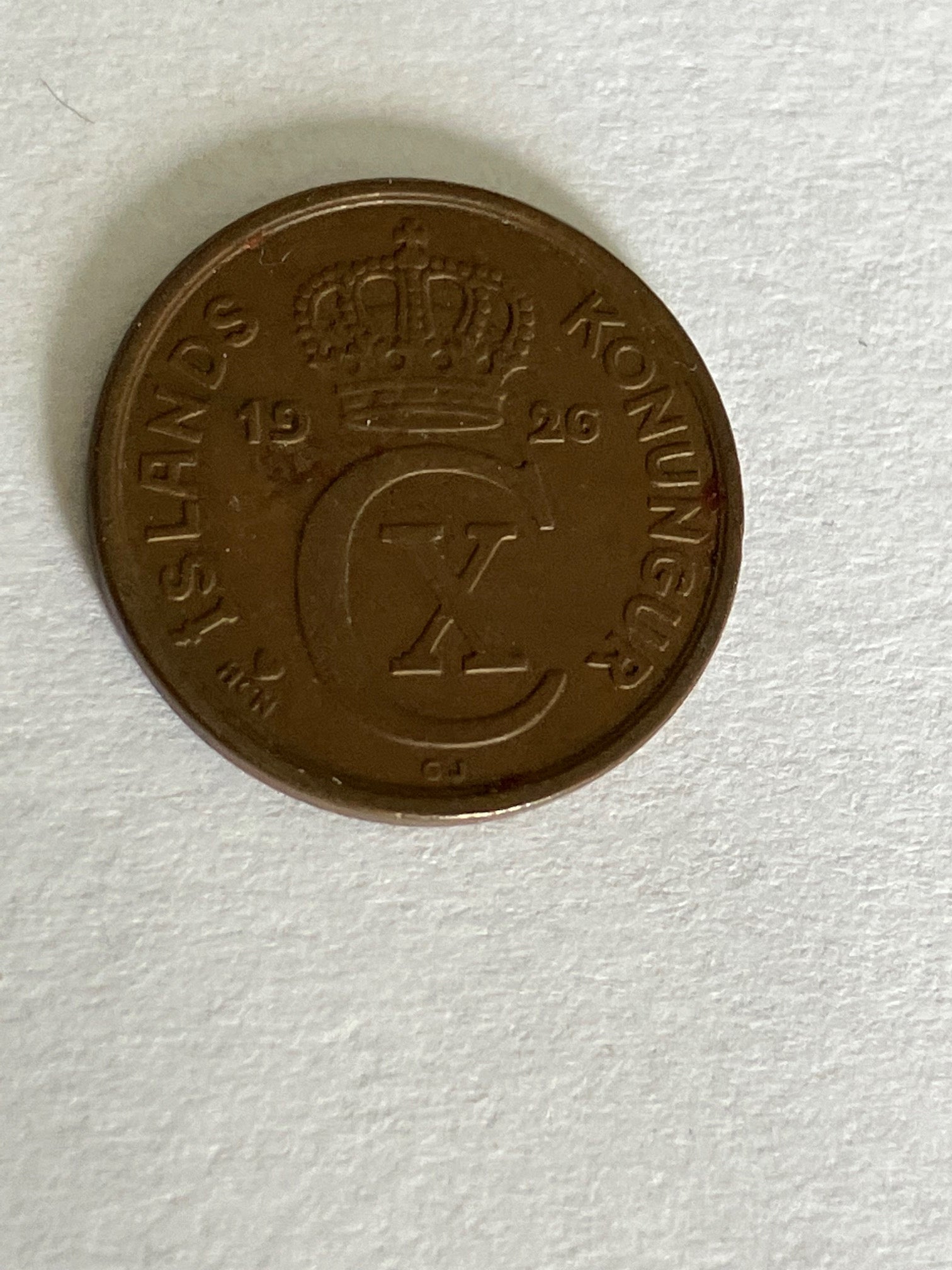 2 Aurar Iceland 1926