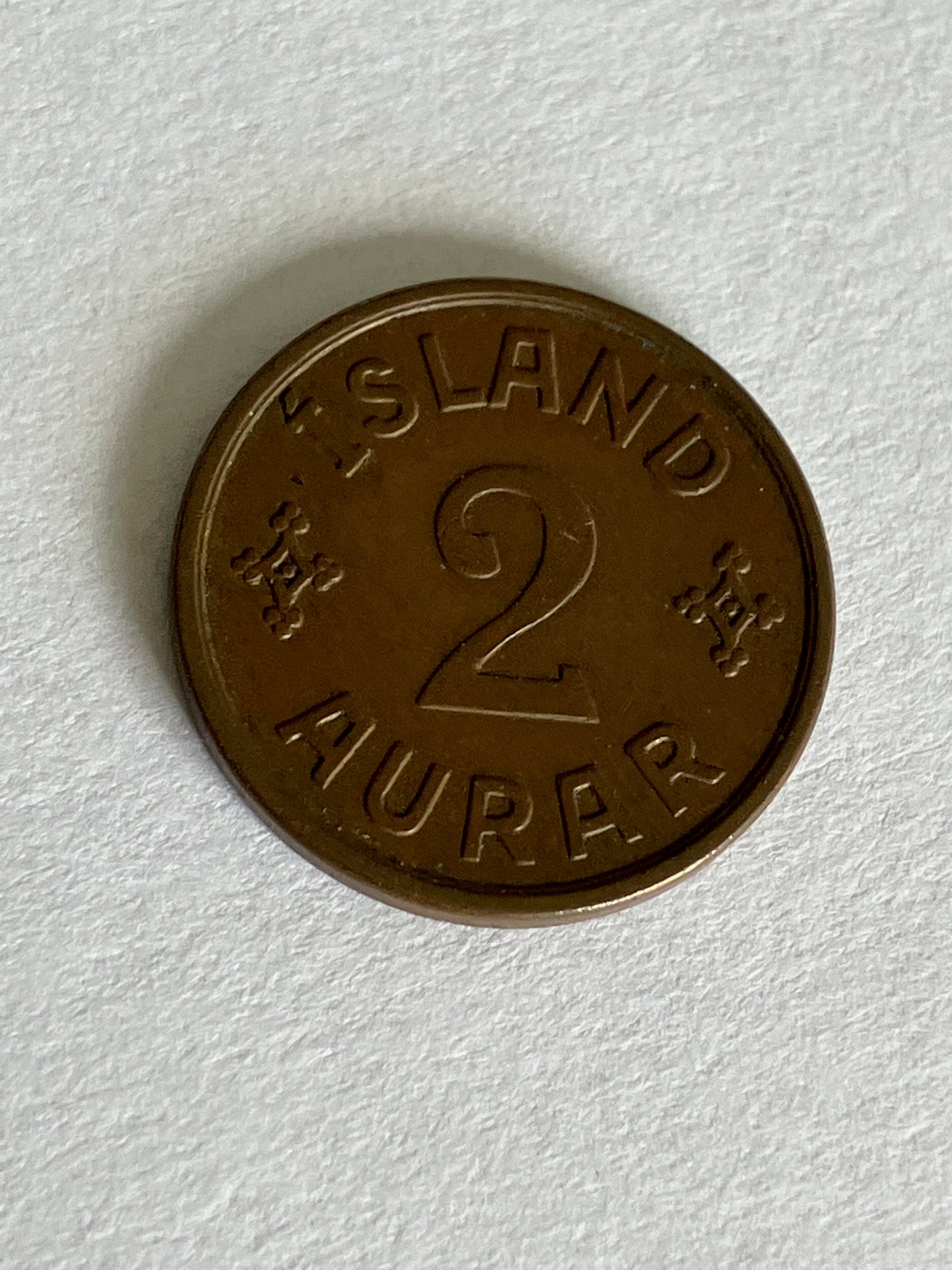 2 Aurar Iceland 1926