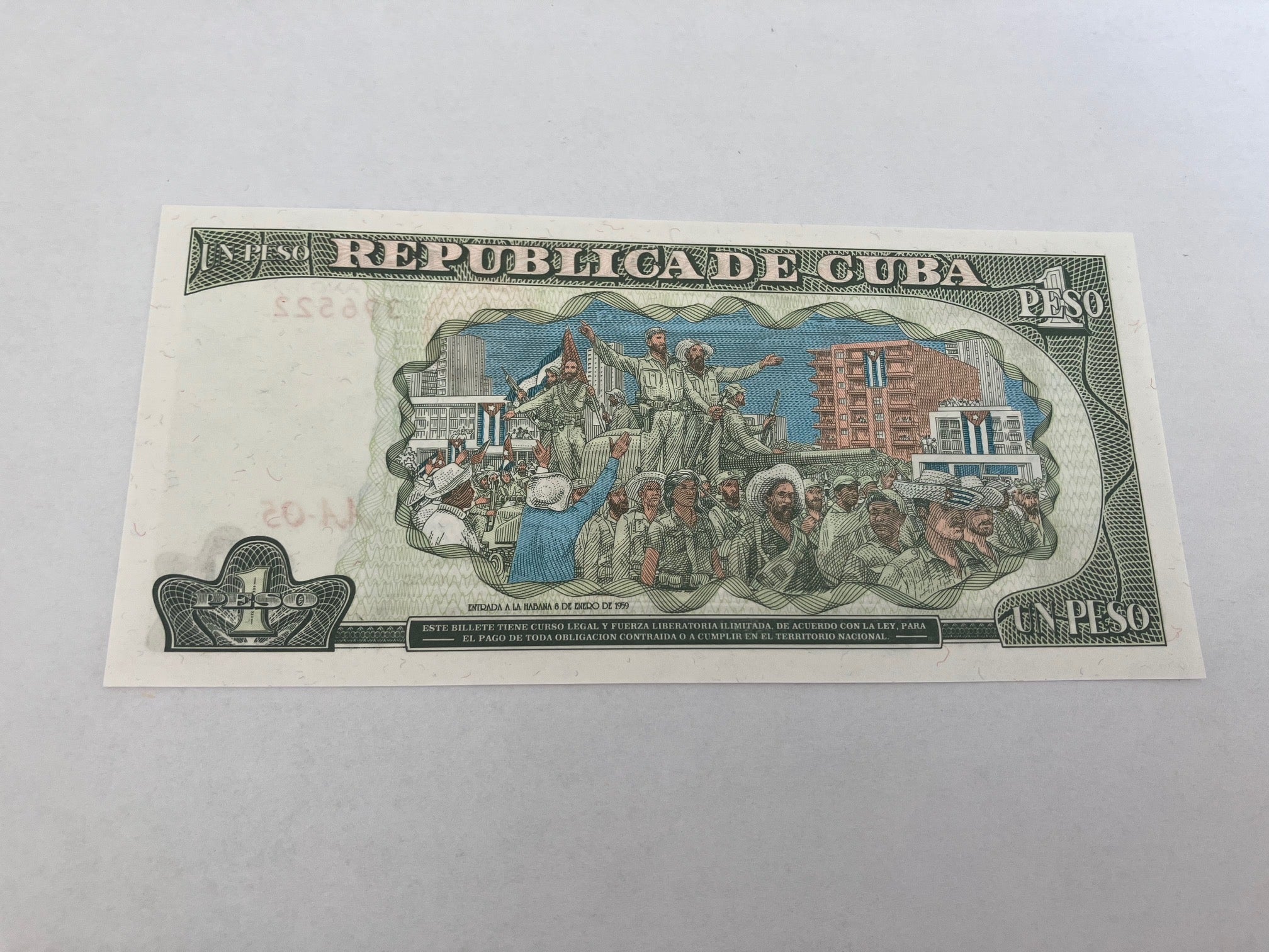 1 Peso Cuba 1995