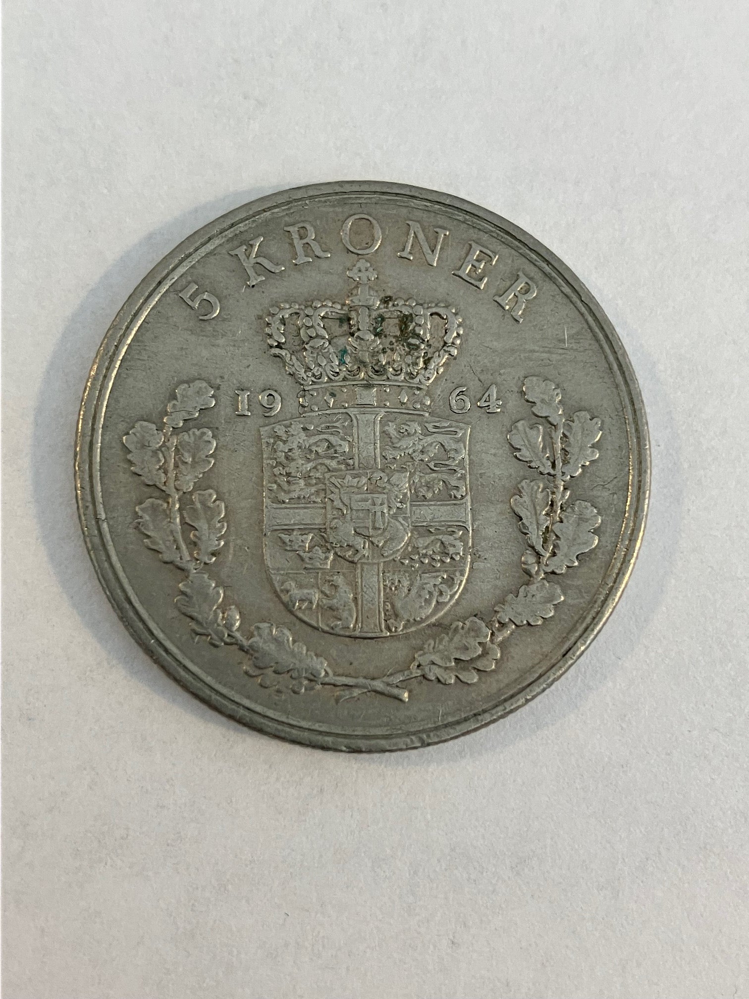 5 Kroner 1964 Danmark