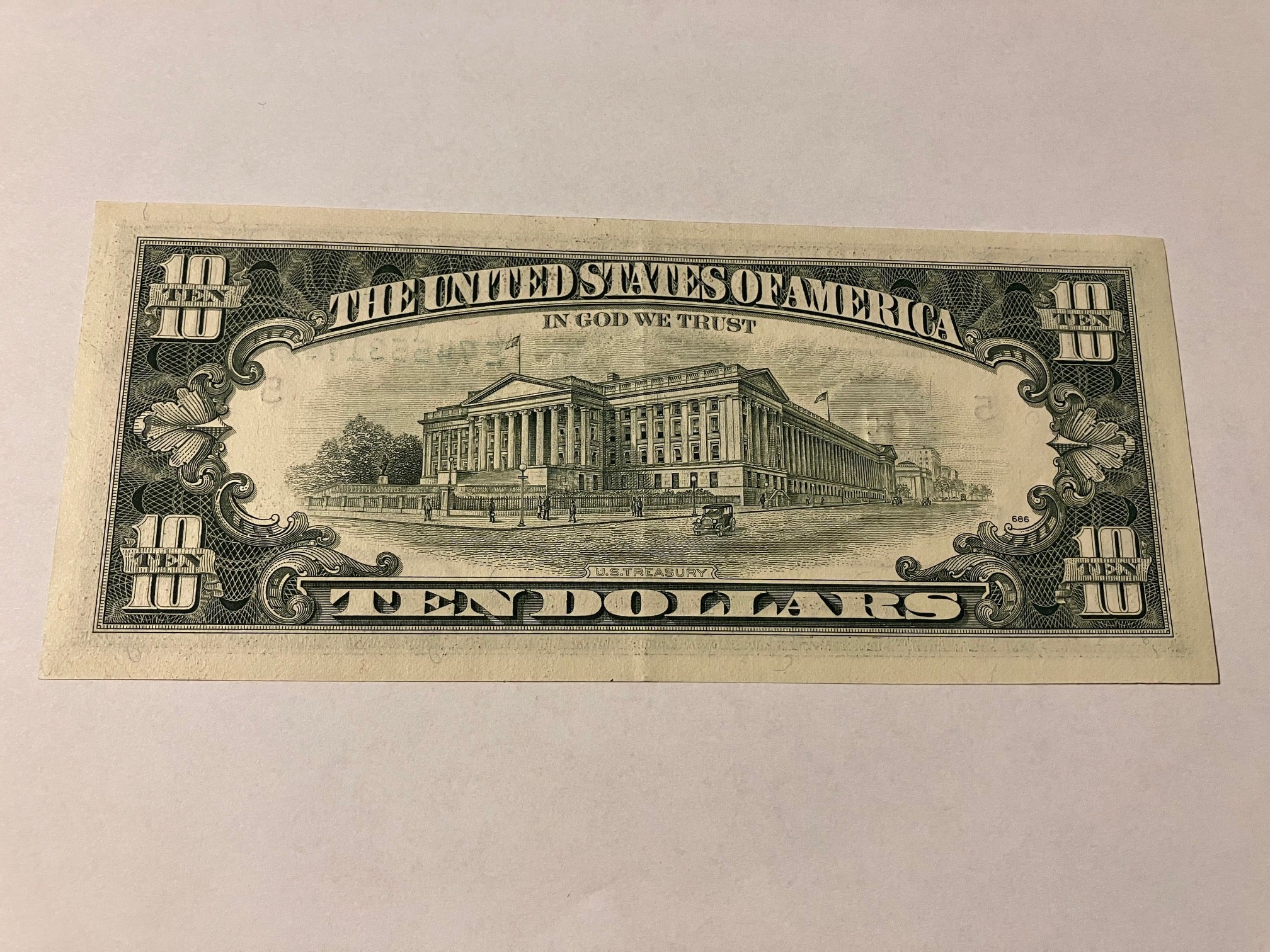 10 Dollars 1985 USA