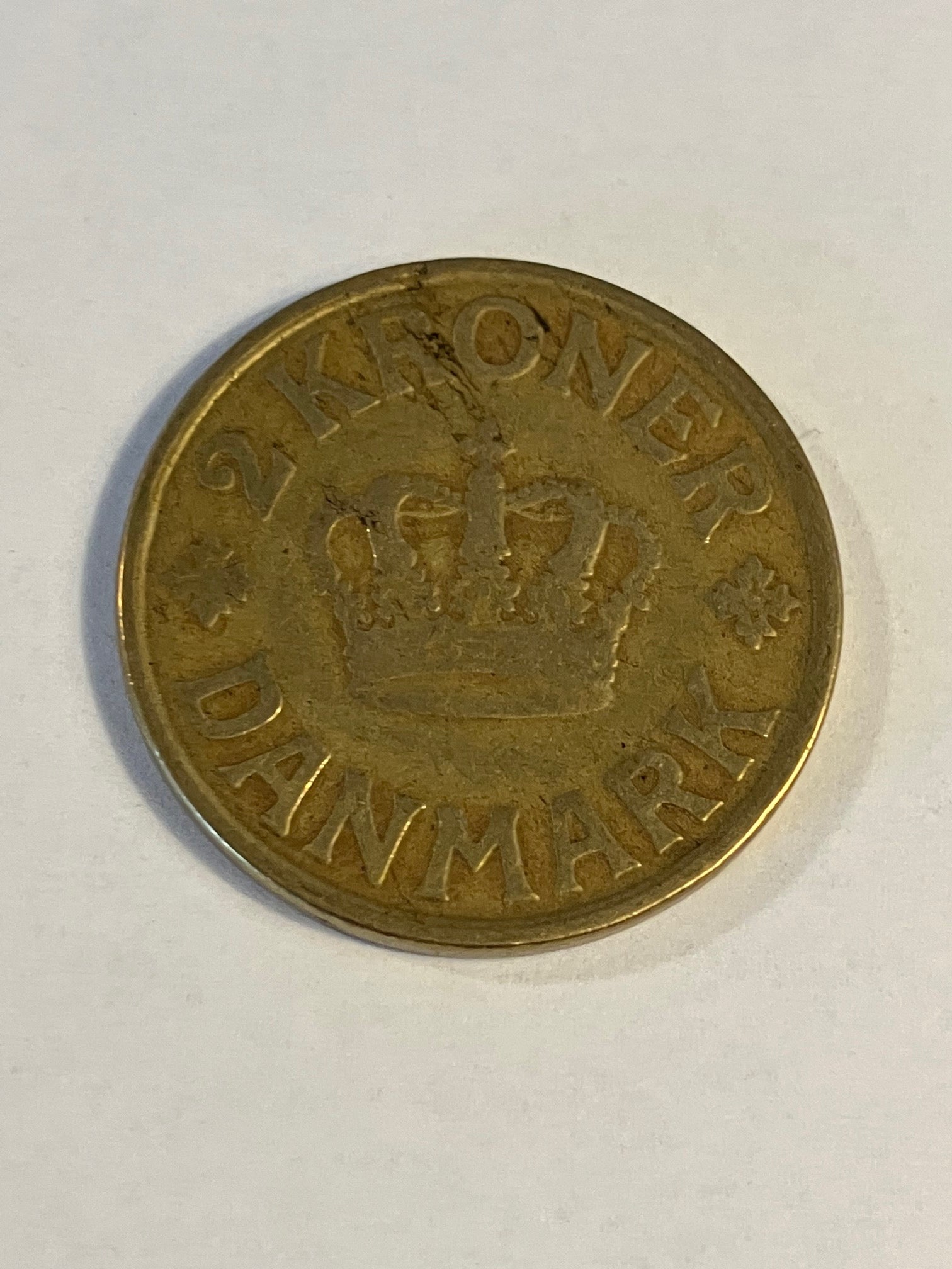 2 Kroner 1925 Danmark