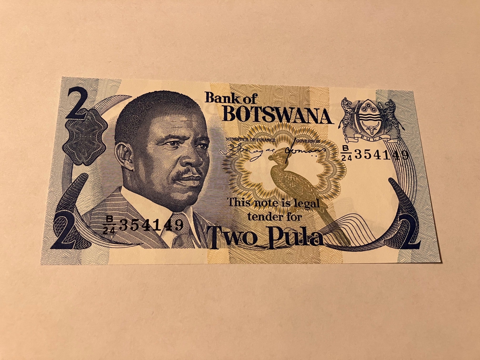 Two Pula Botswana