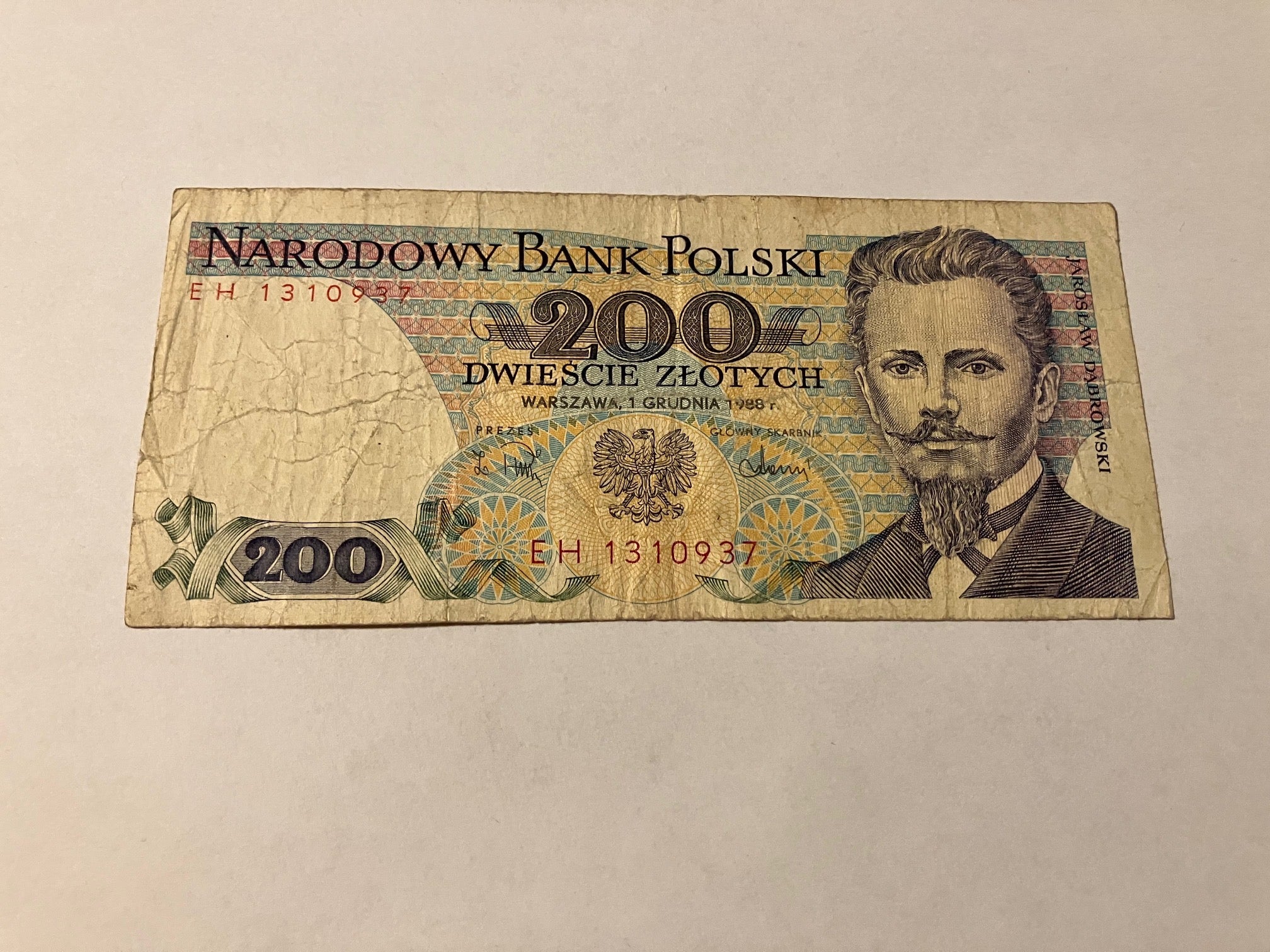 200 Zlotych Poland - Bad condition