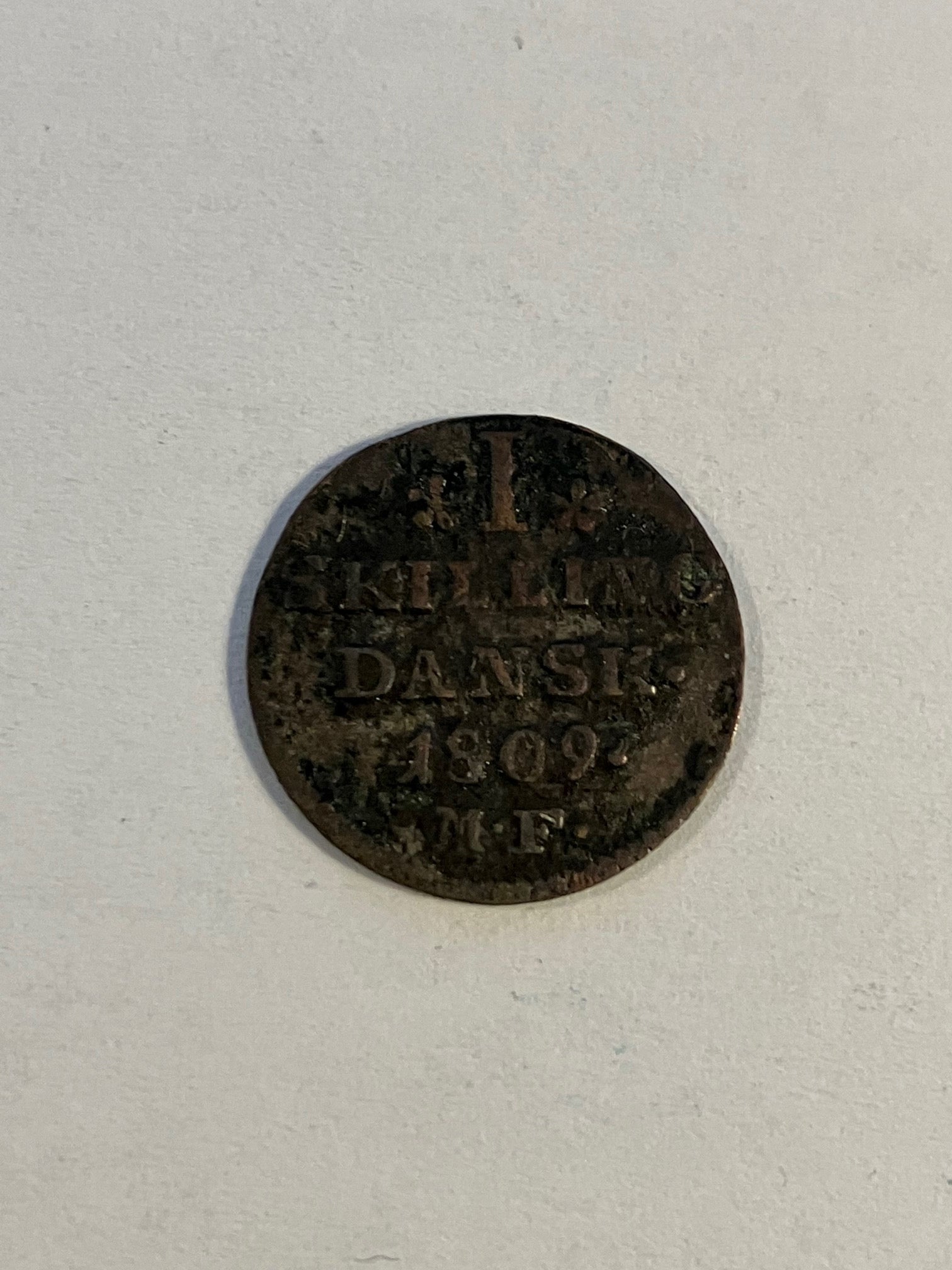 1 Skilling 1809 Danmark