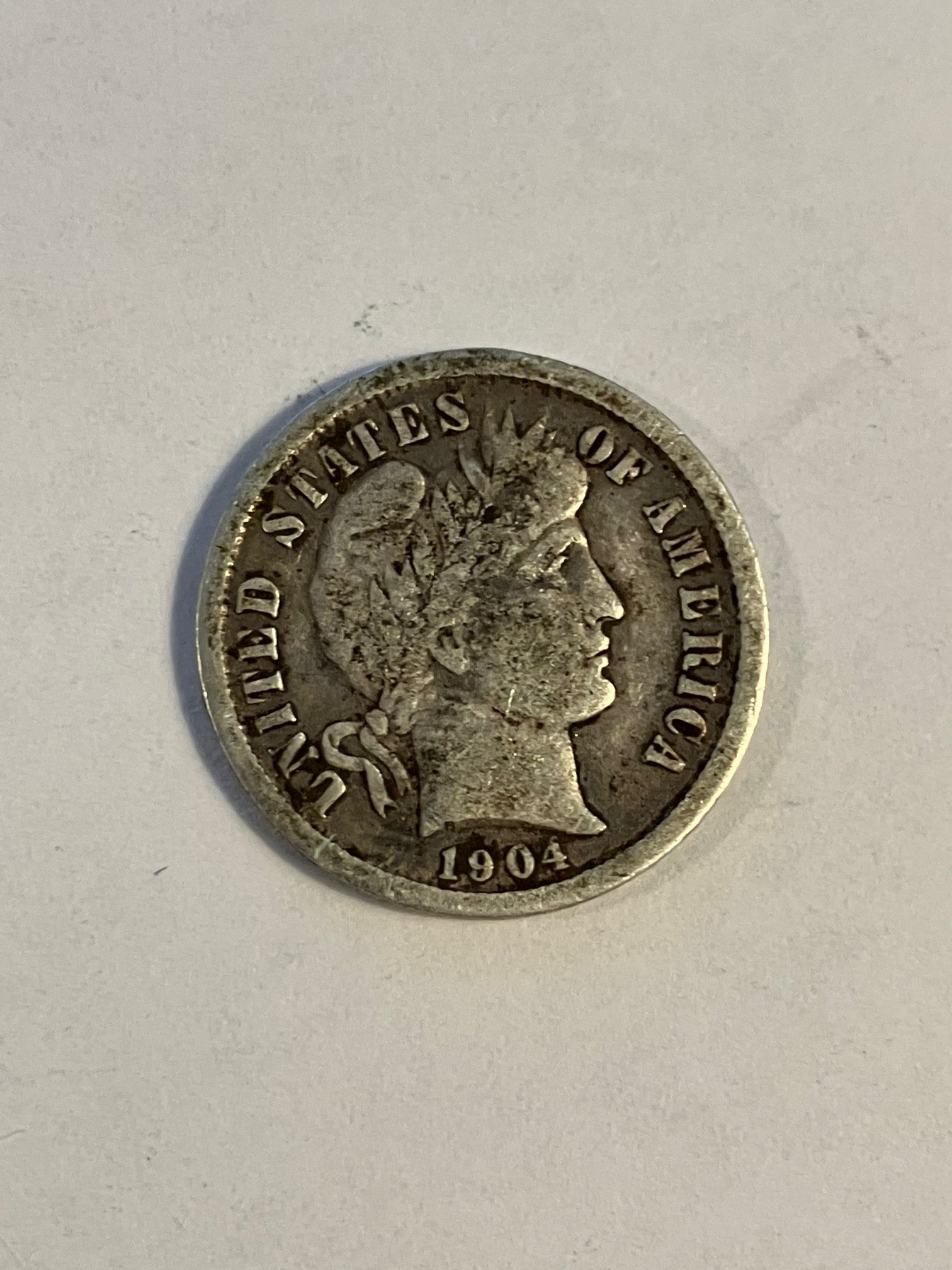 One Dime 1904 USA