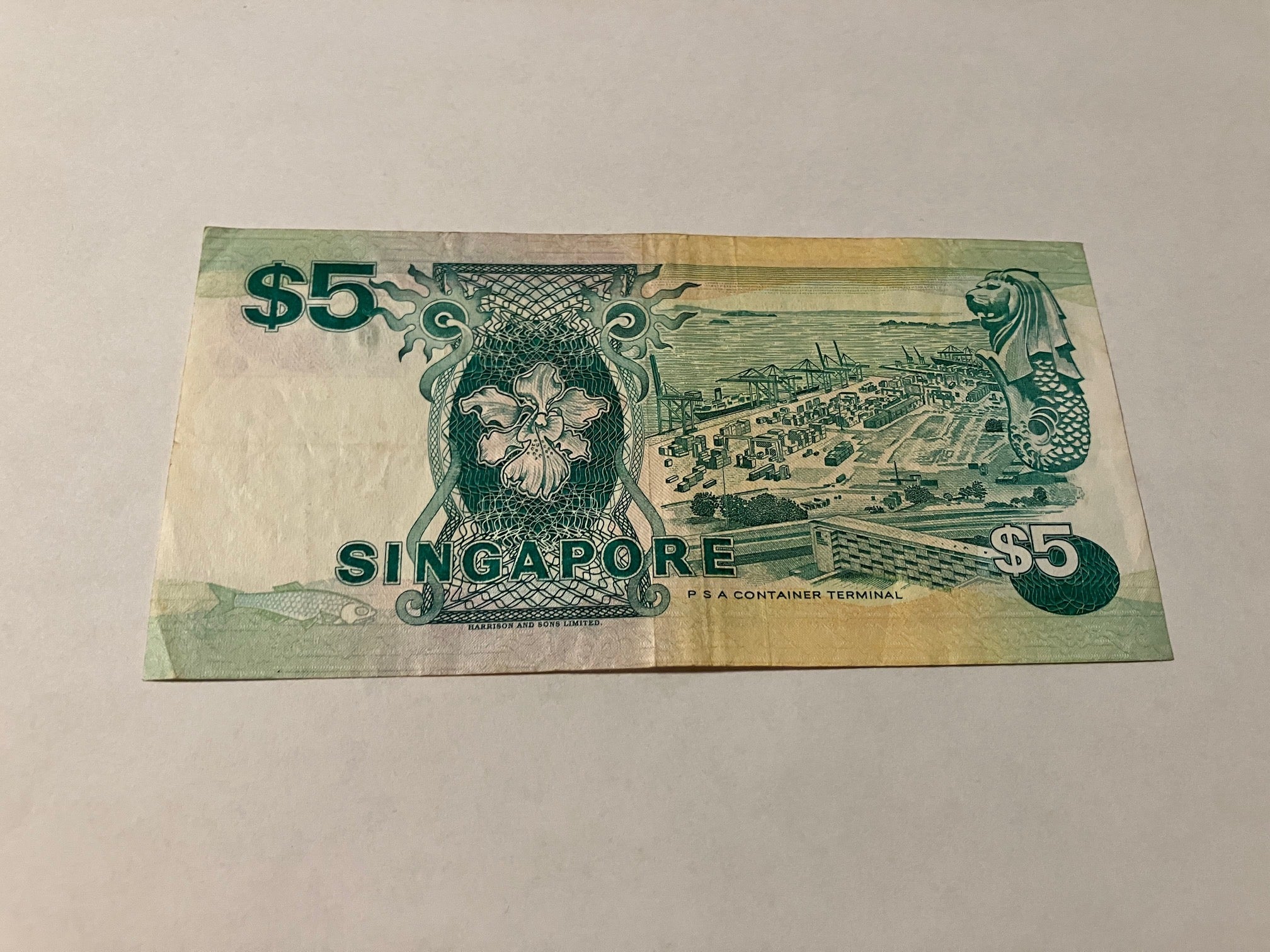 5 Dollars Singapore