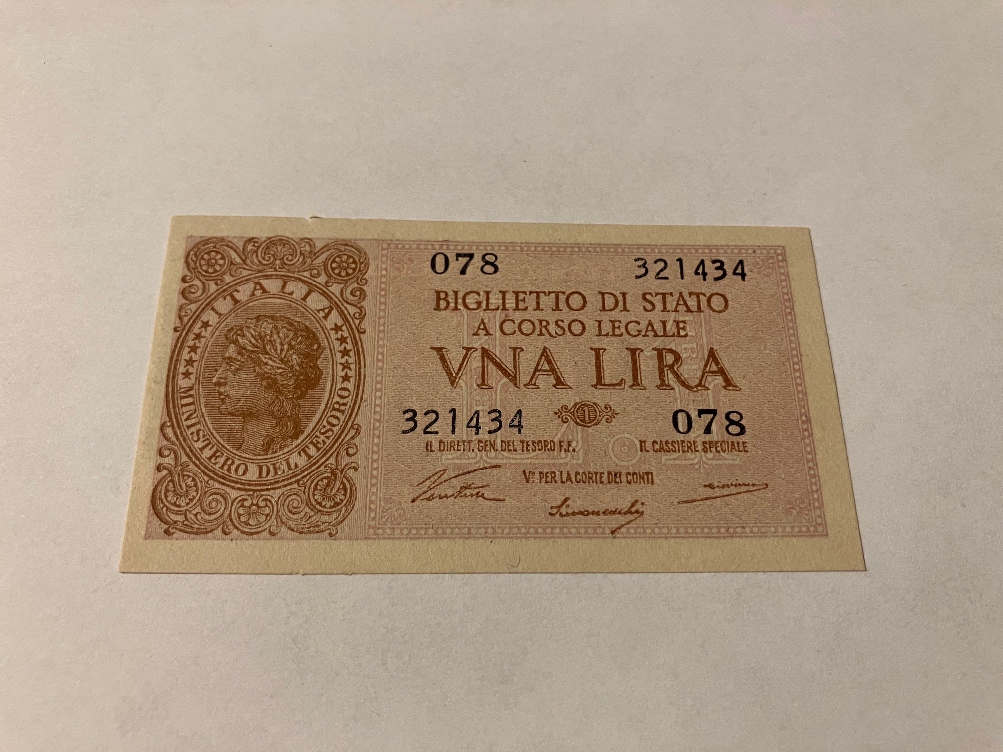 1 Lira Italy