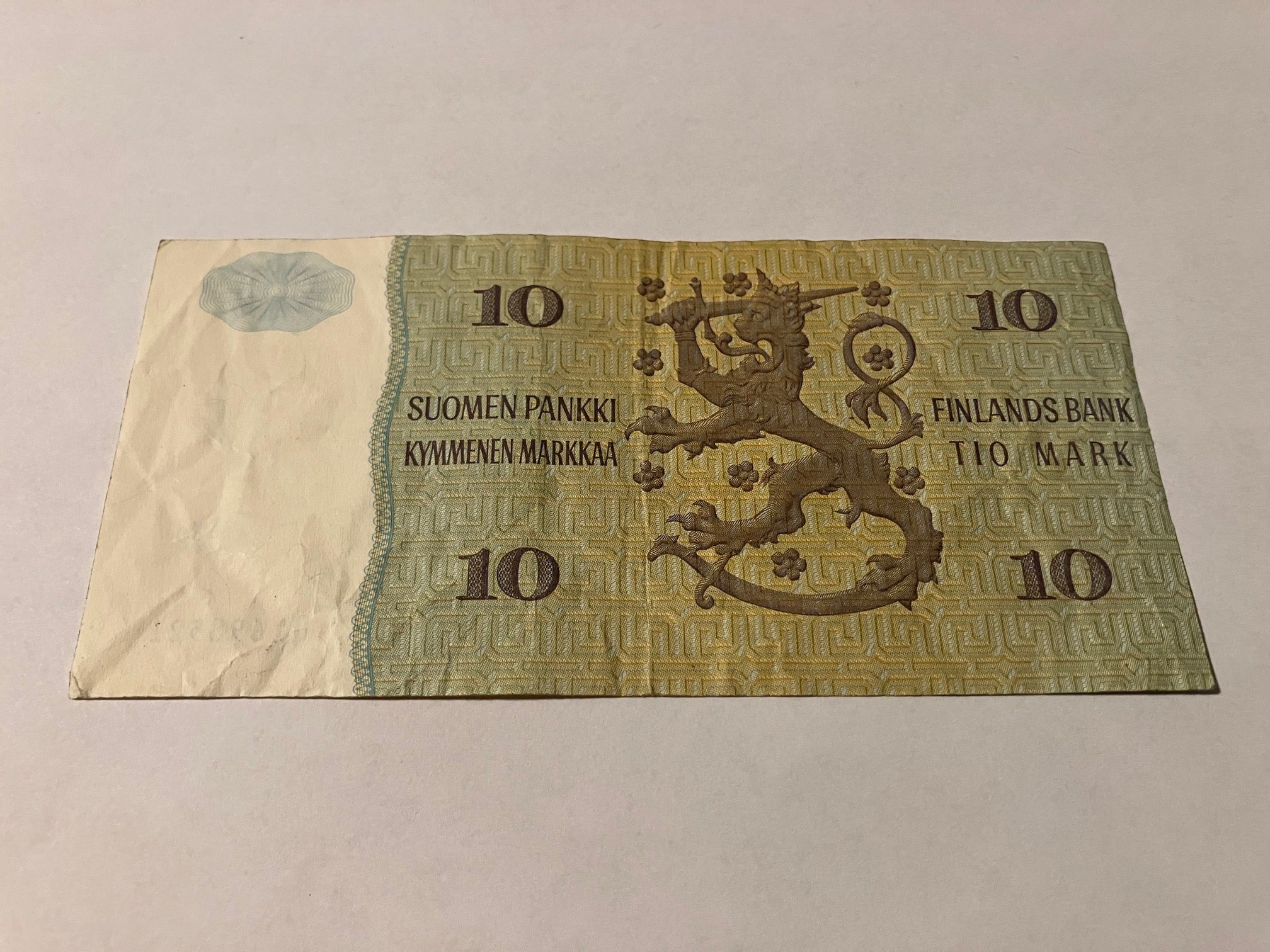 10 Markkaa 1980 Finland