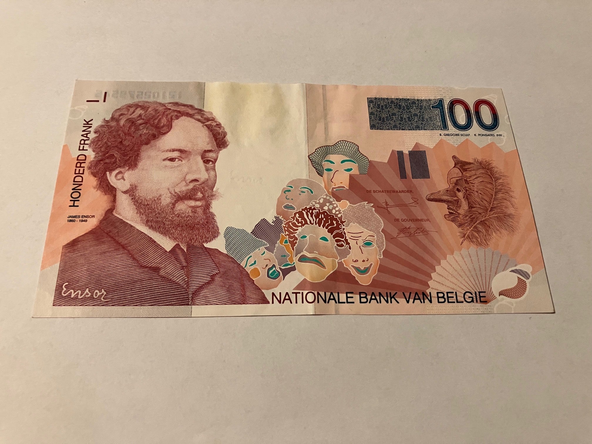 100 Francs Belgium
