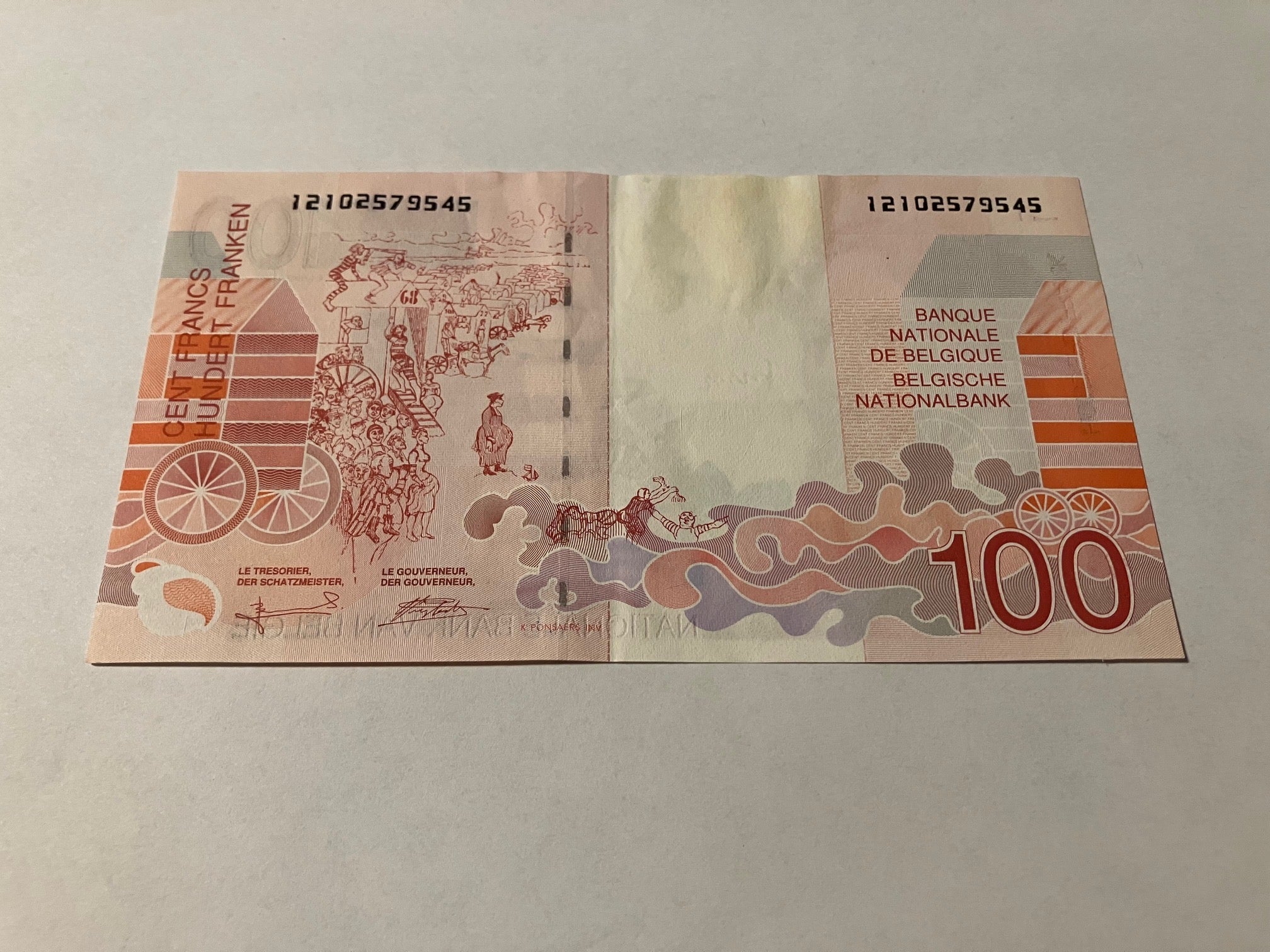 100 Francs Belgium