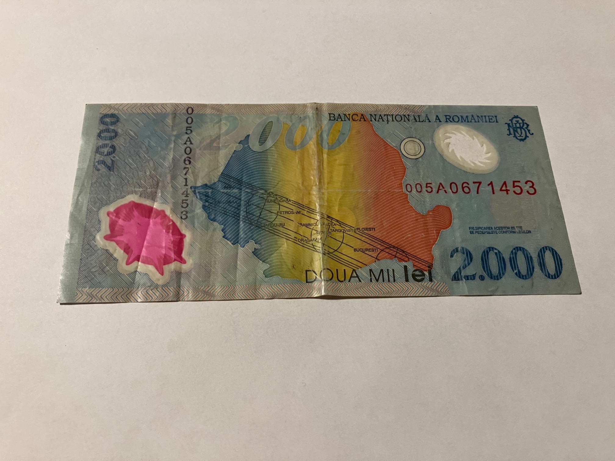 2000 Lei Romania