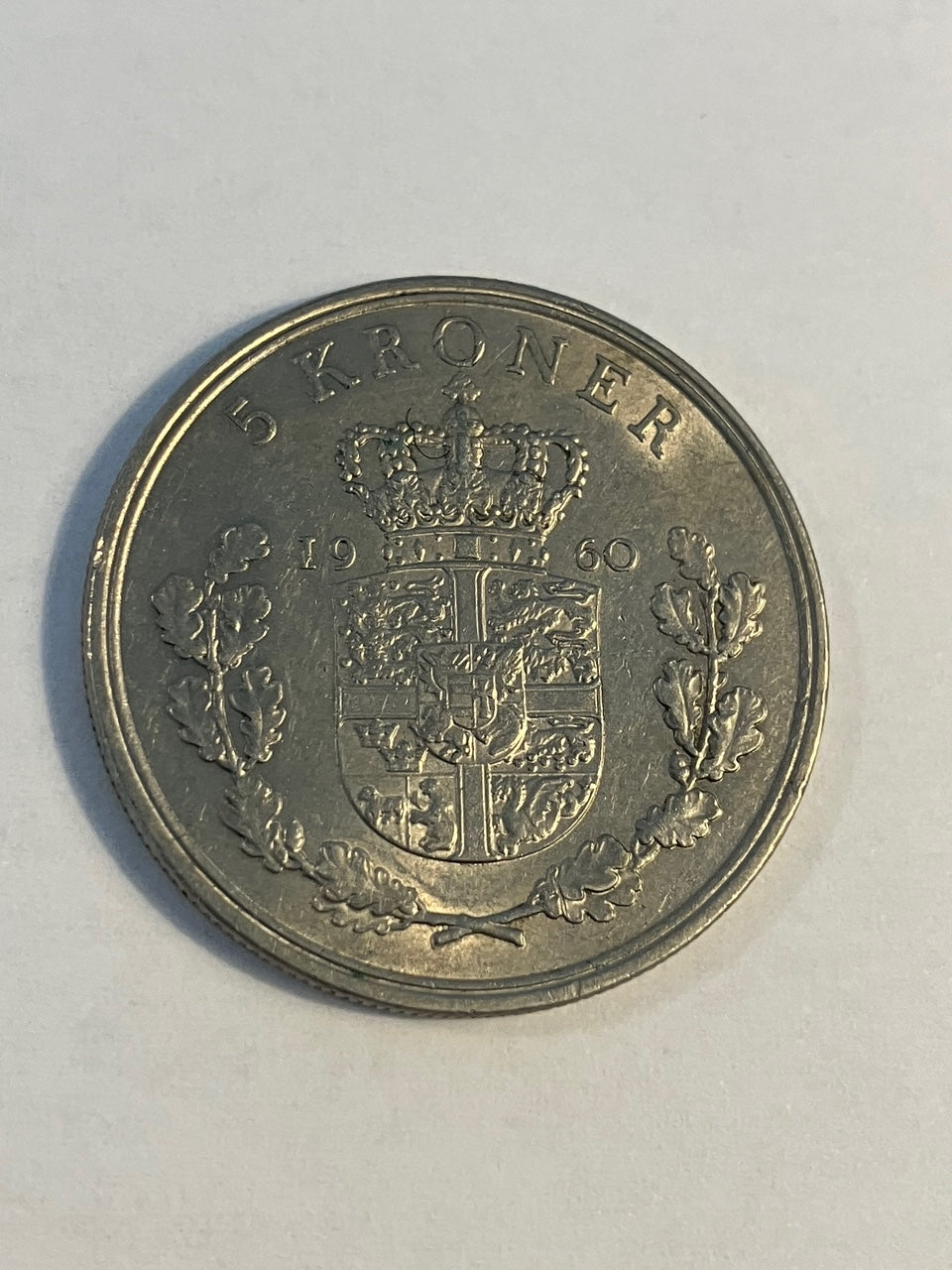 5 Kroner Danmark 1960
