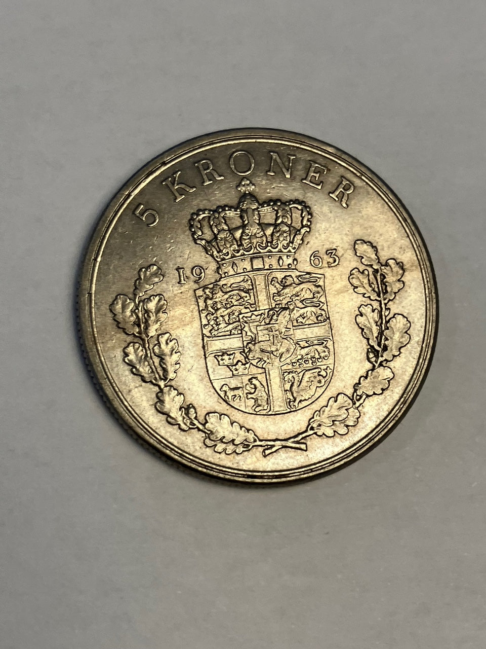 5 Kroner Danmark 1963