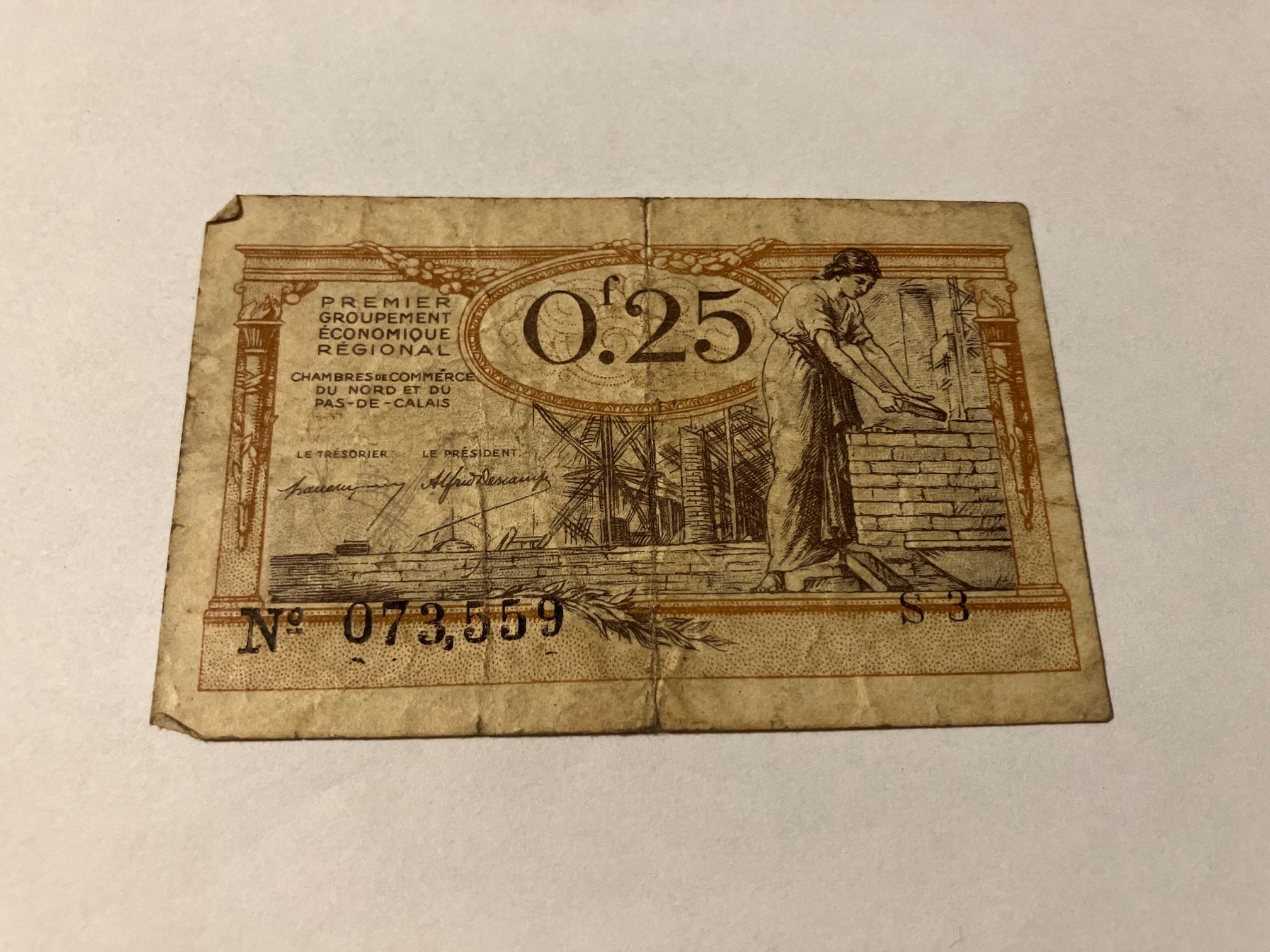 0,25 Centimes 1925 France