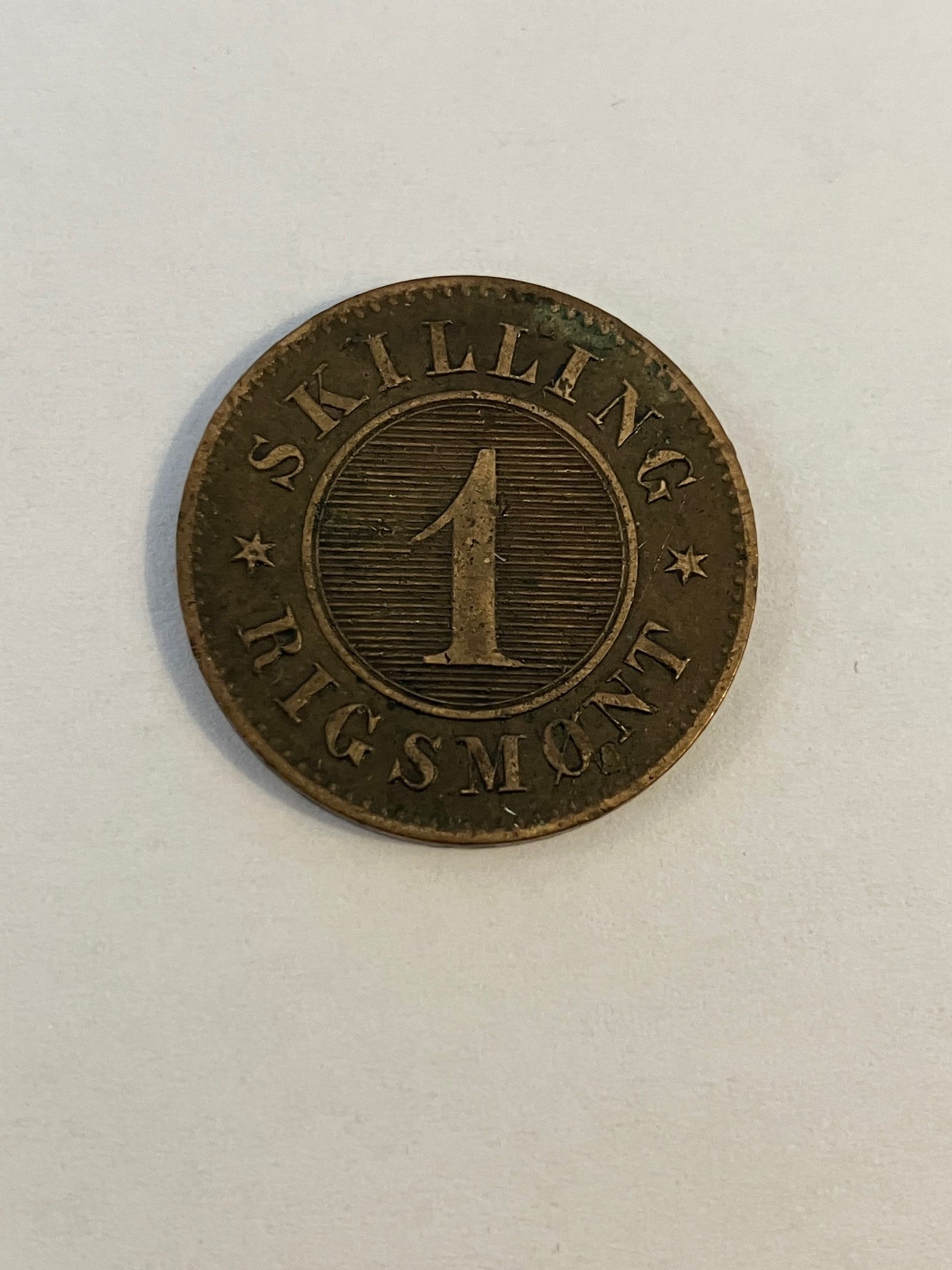 1 Skilling 1869