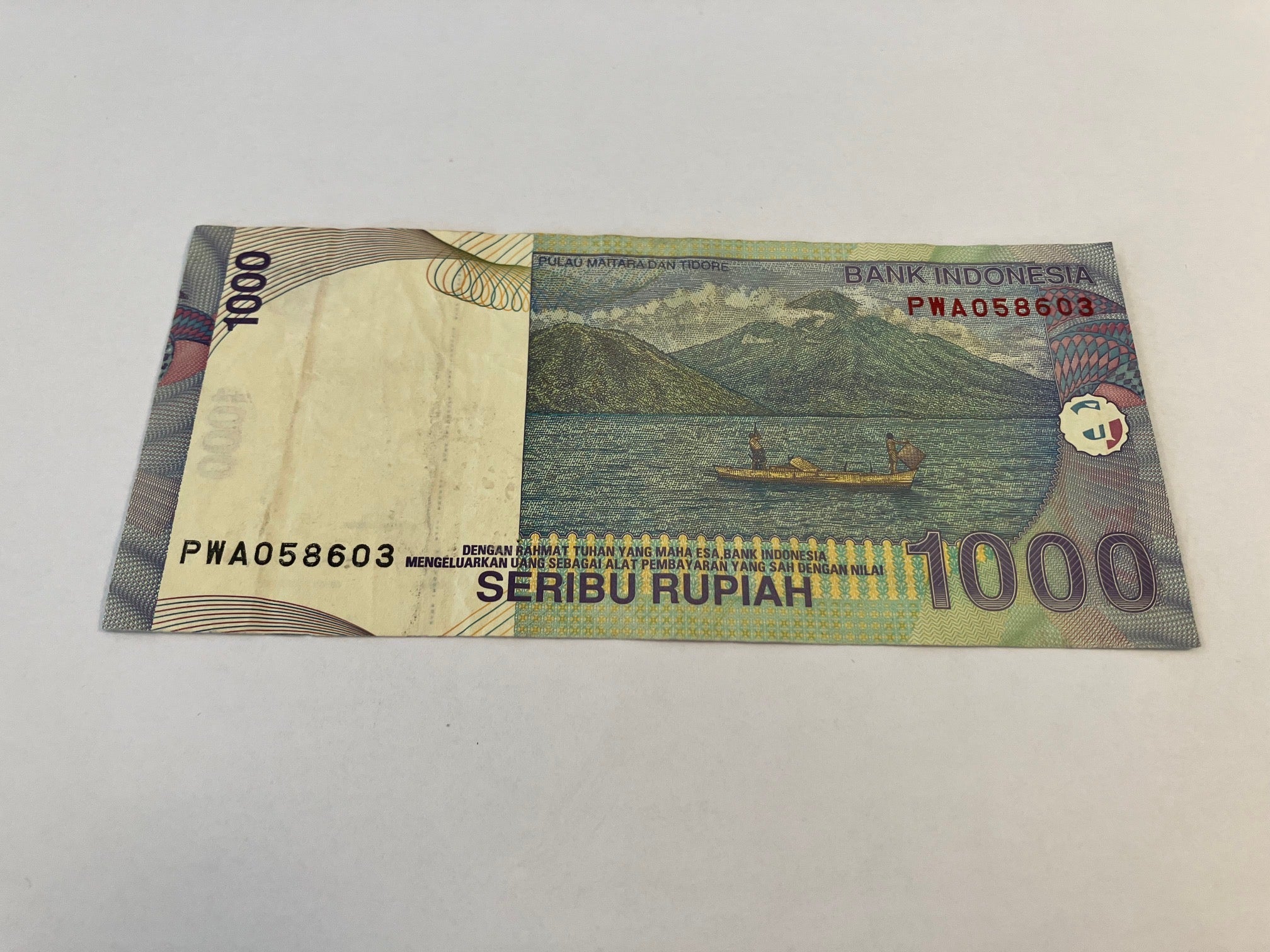 1000 Rupiah Indonesia 2011