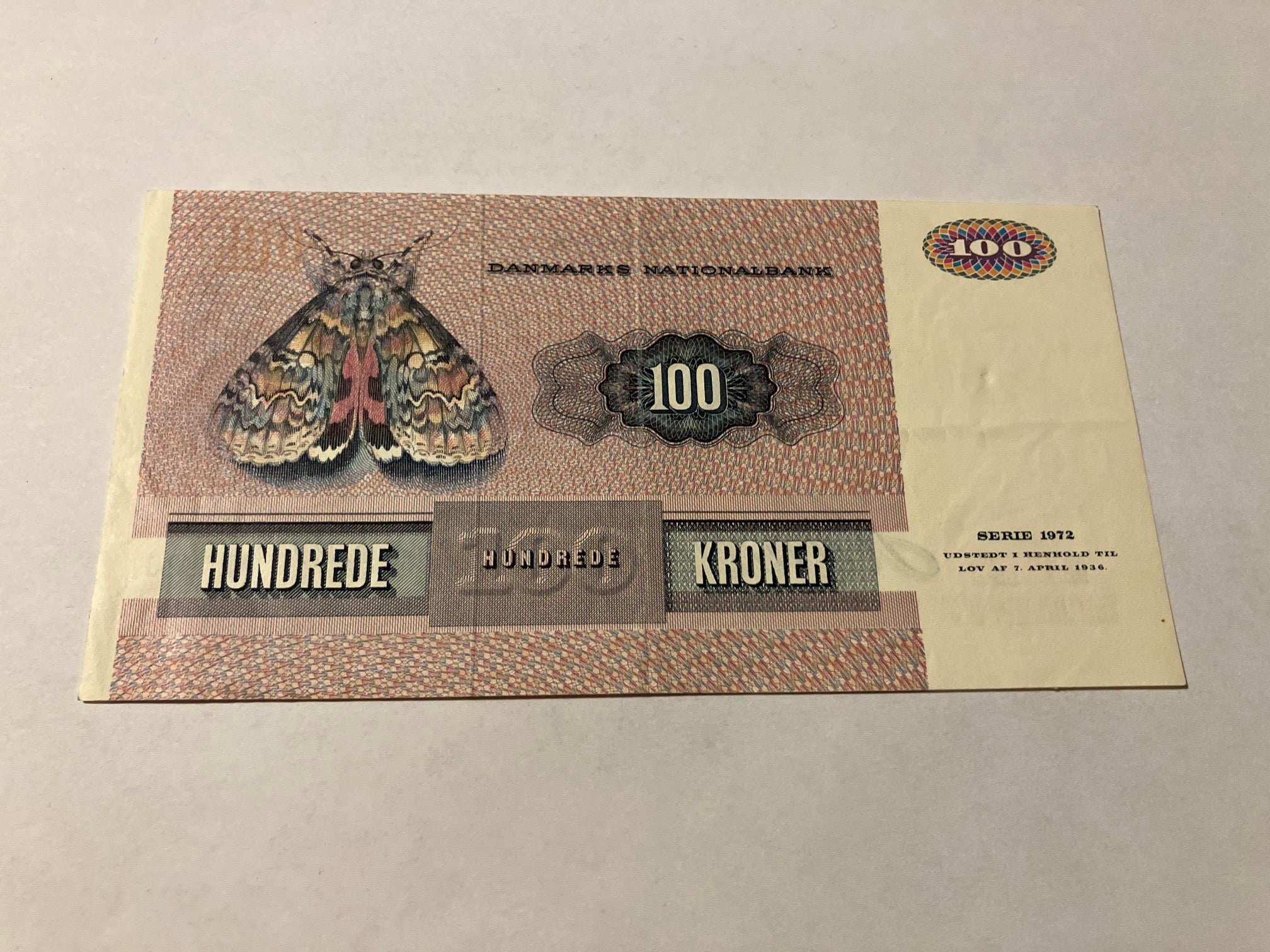 100 Kroner D7 1989