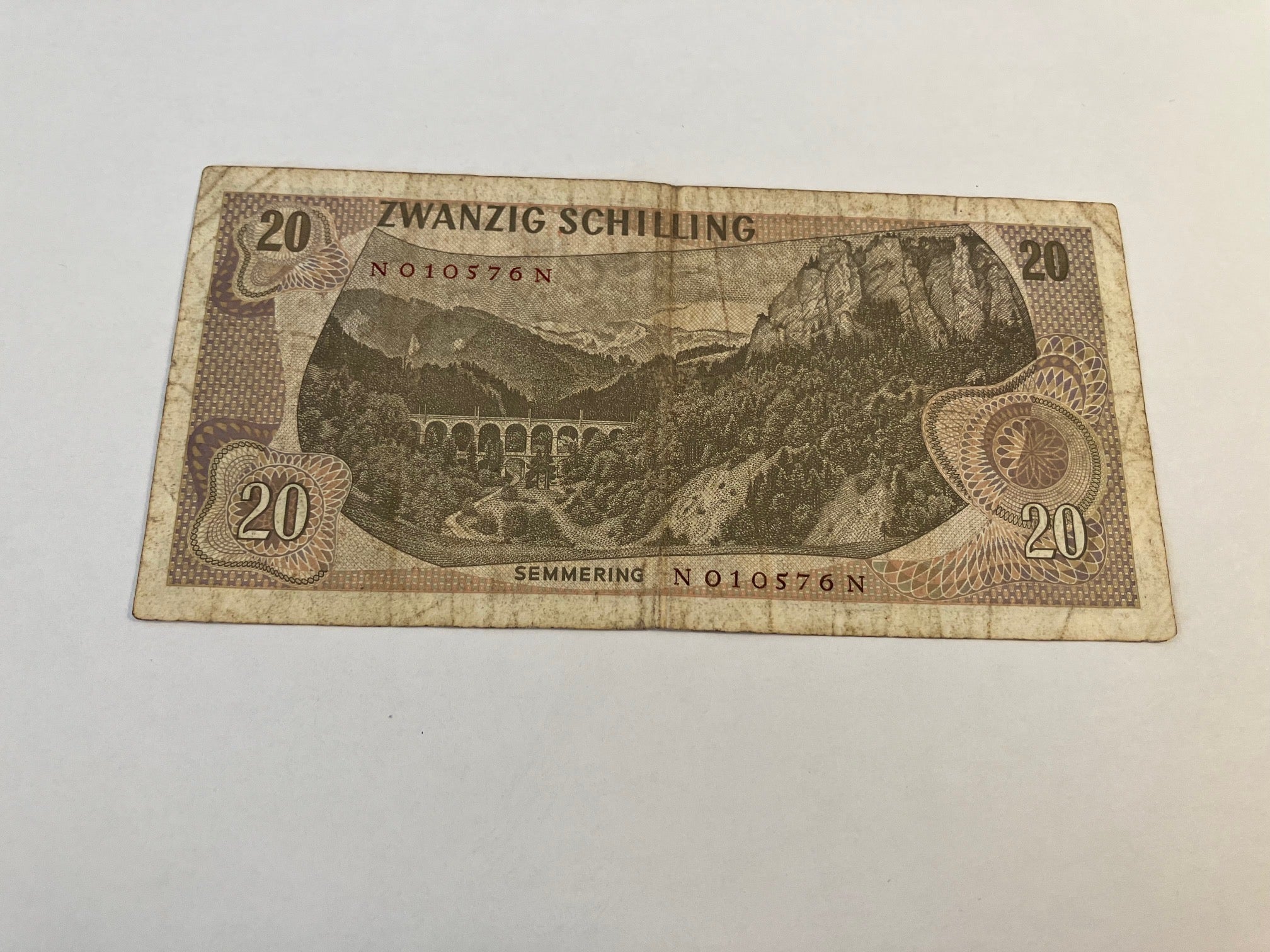 20 Schilling Austria 1967