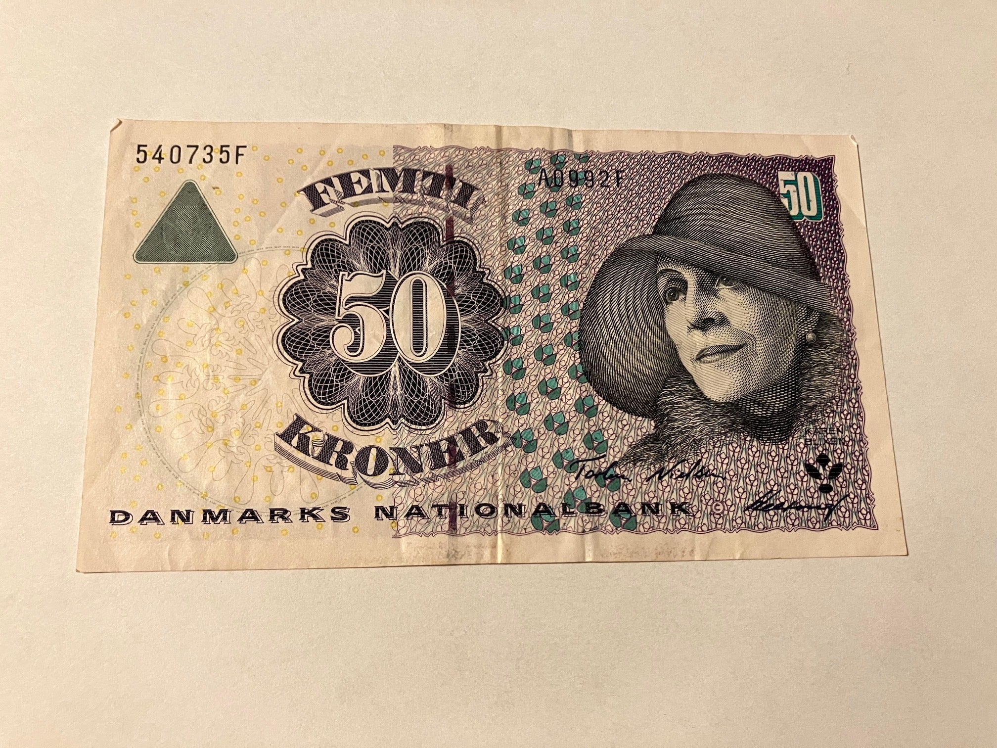 50 Kroner A0 1999