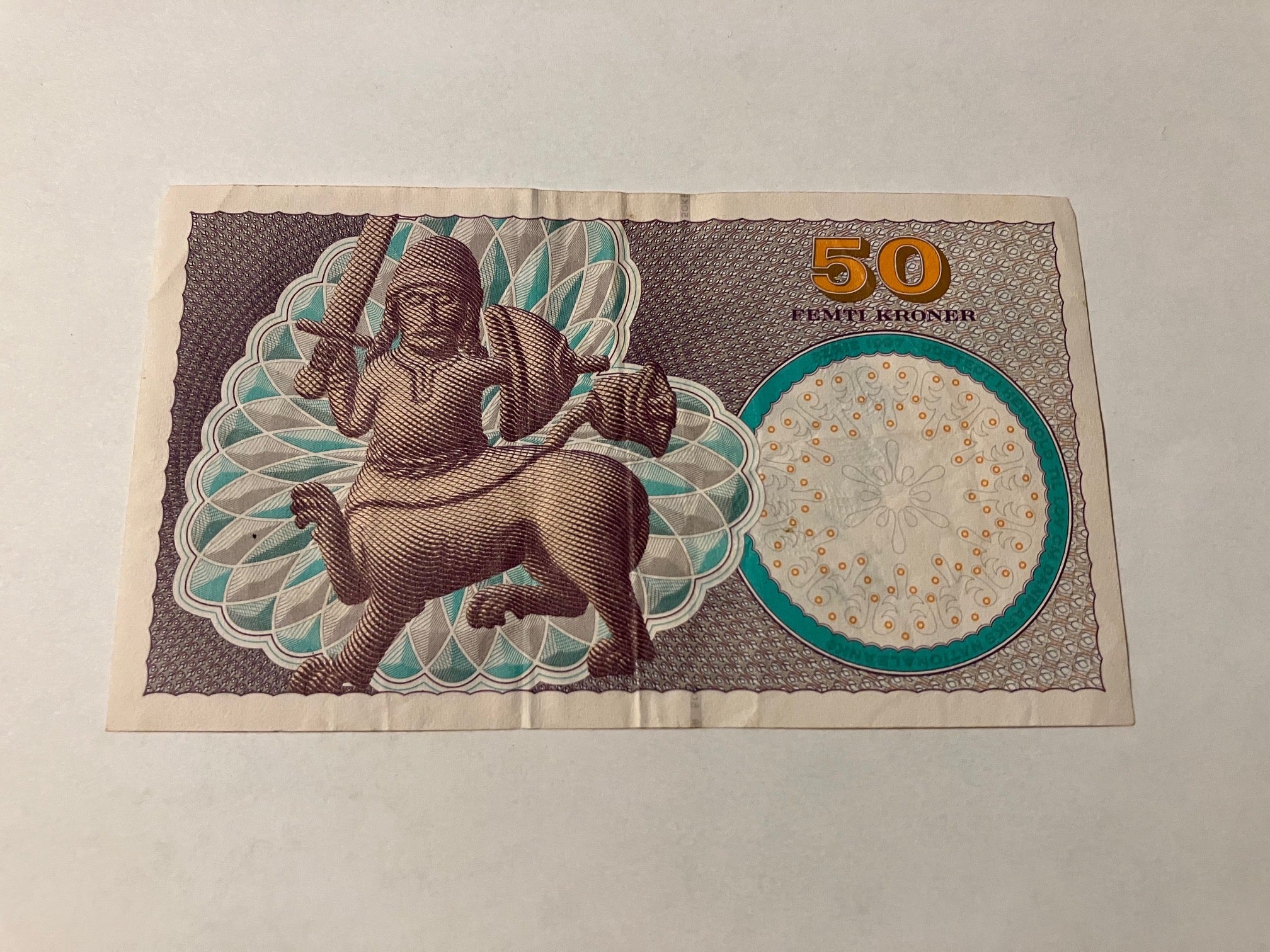 50 Kroner A0 1999