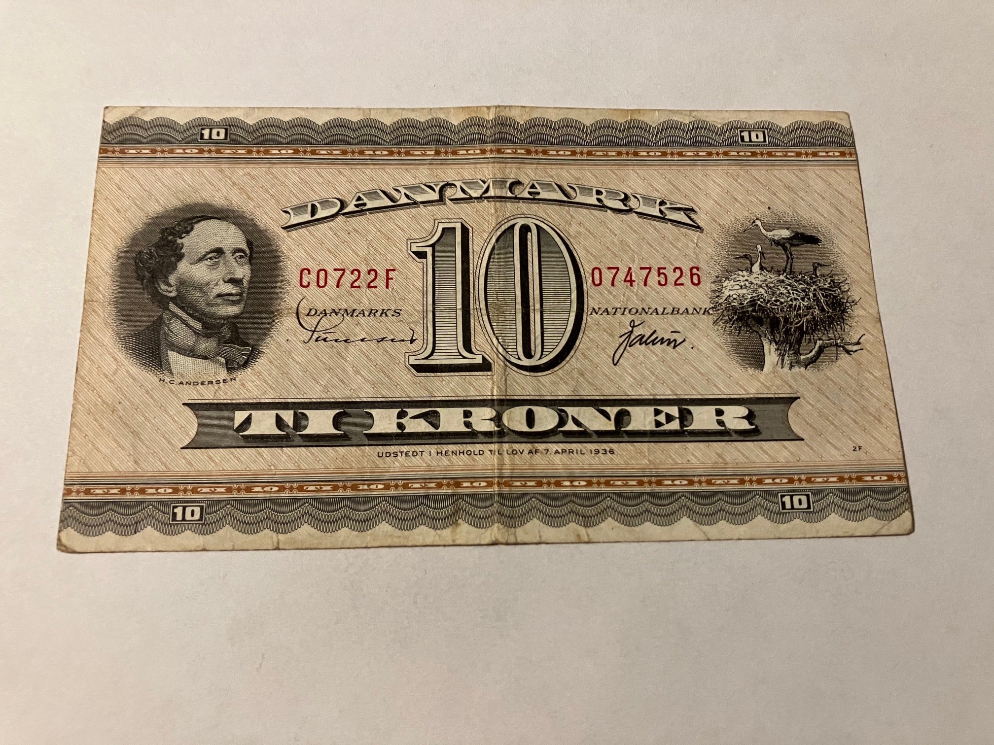 10 Kroner C0 1972