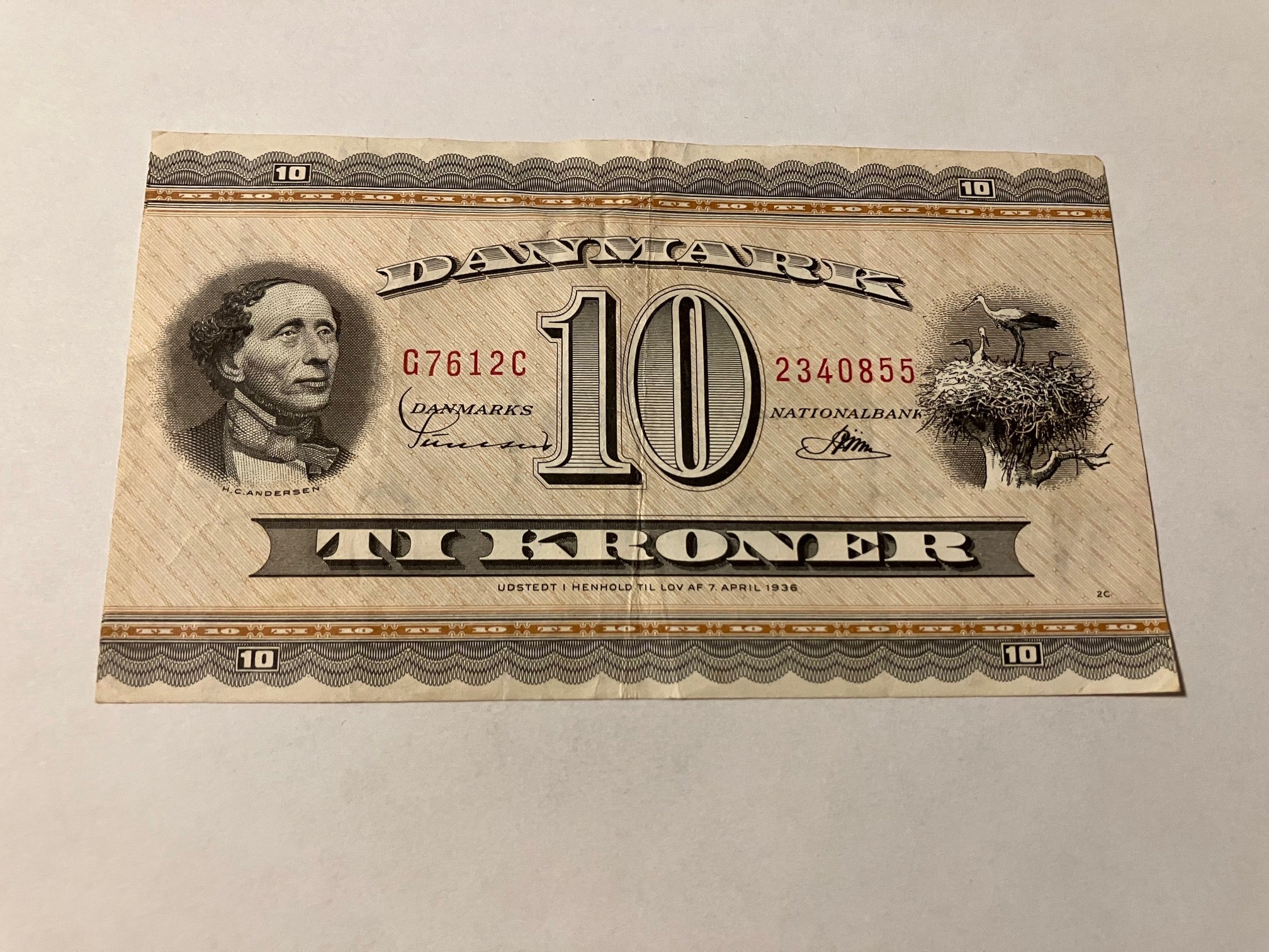 10 Kroner G7 1961