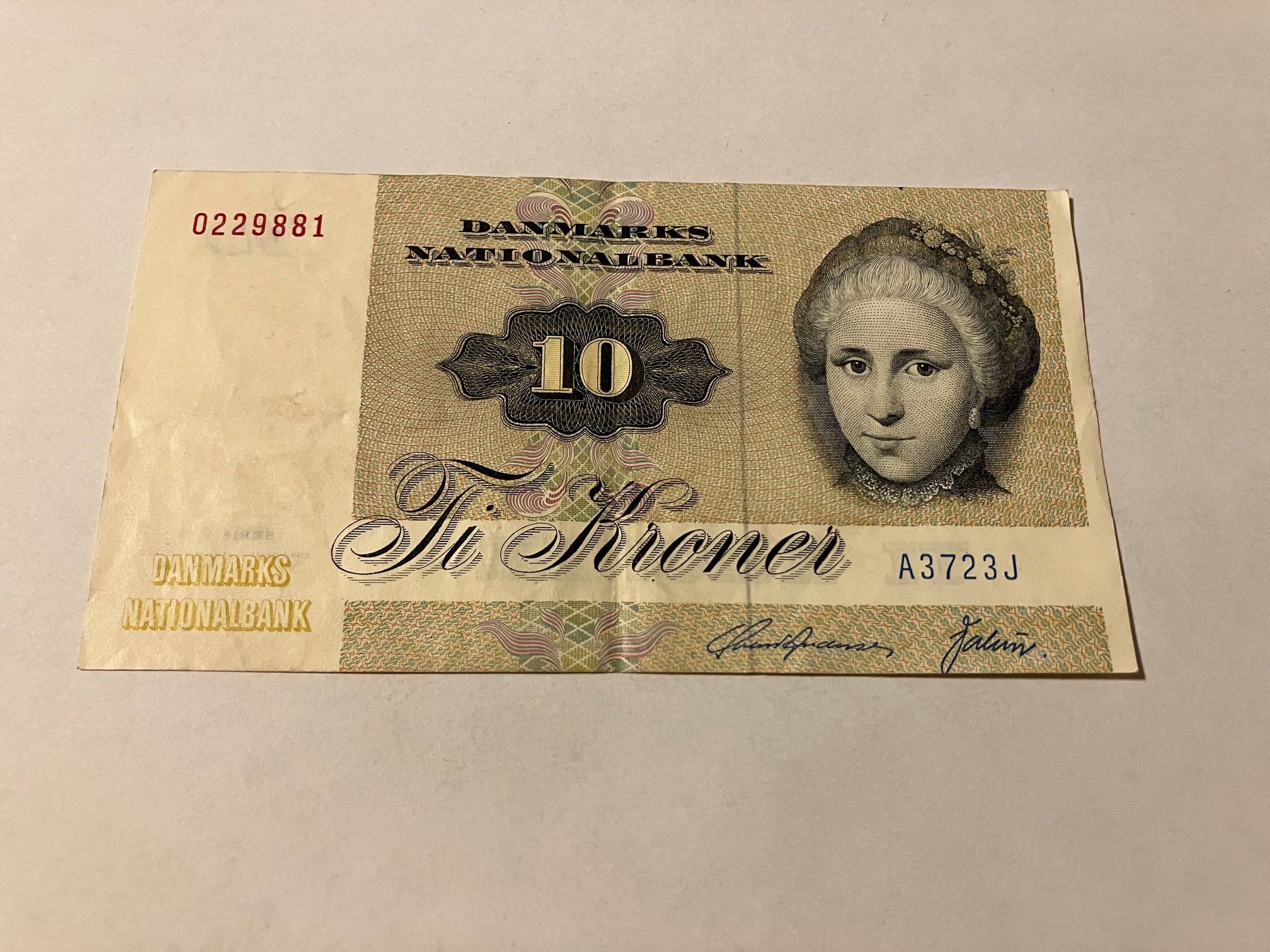 10 Kroner A3 1972