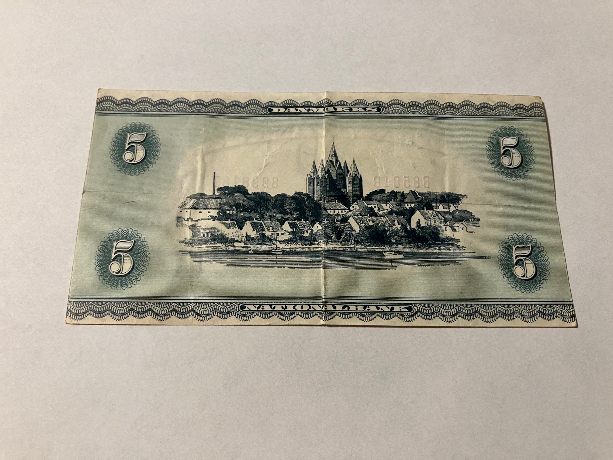 5 Kroner B8 1958
