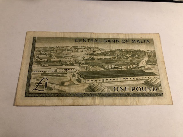 One Pound Malta 1967