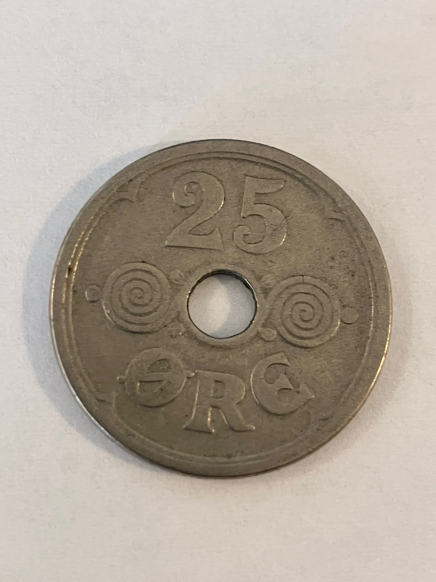 25 Øre 1924 Danmark