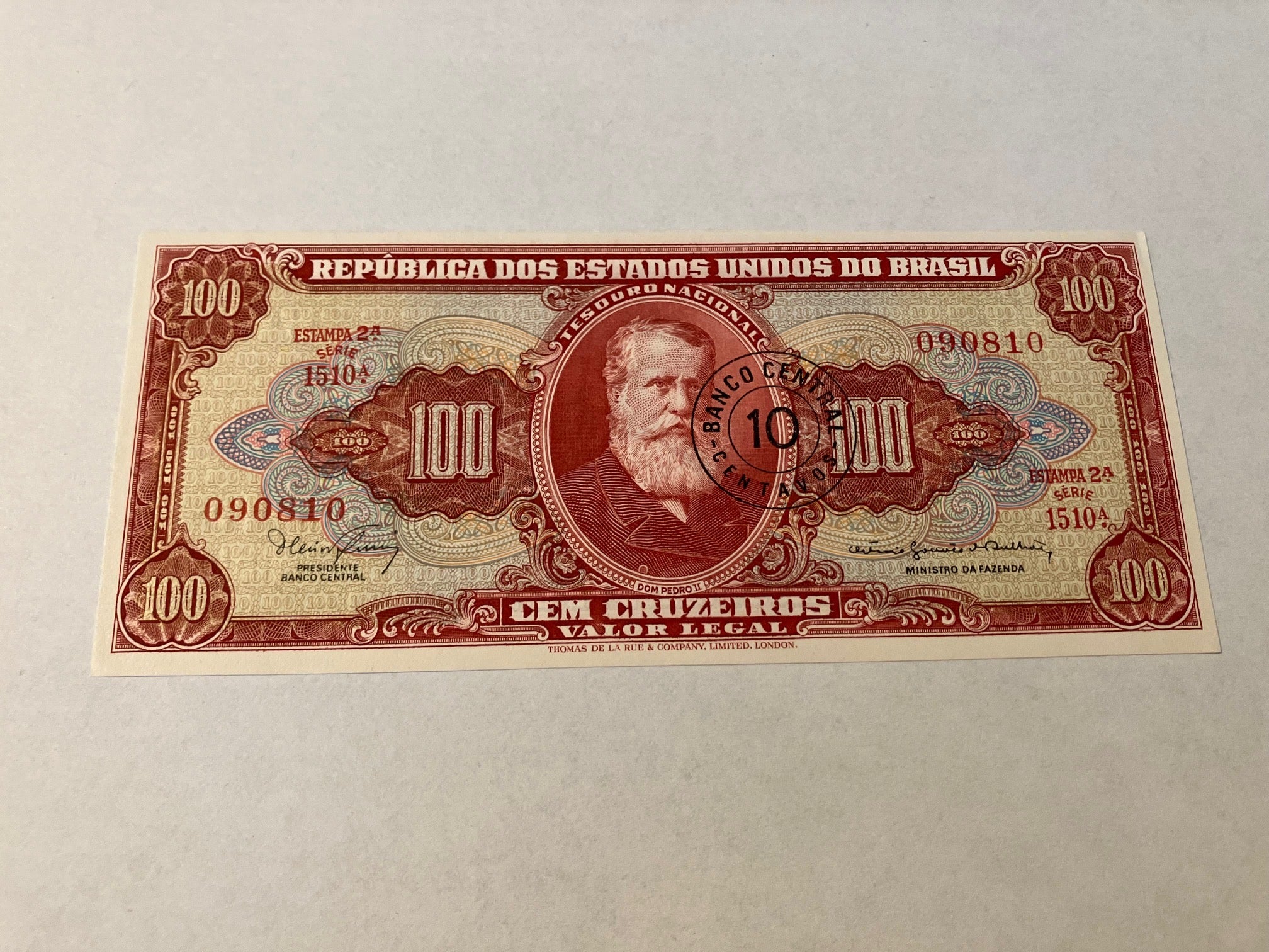 100 Cruzeiros Brasil