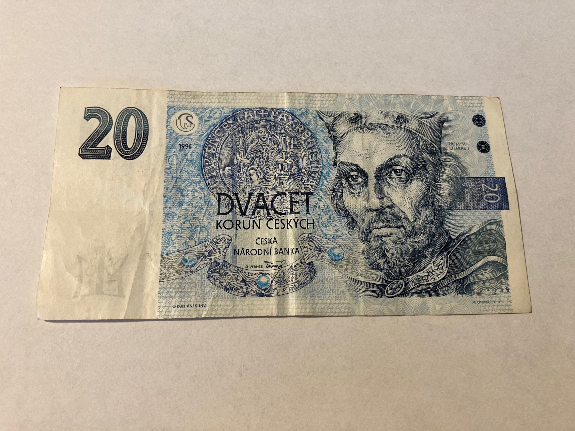 20 Korun Czech Republic 1994