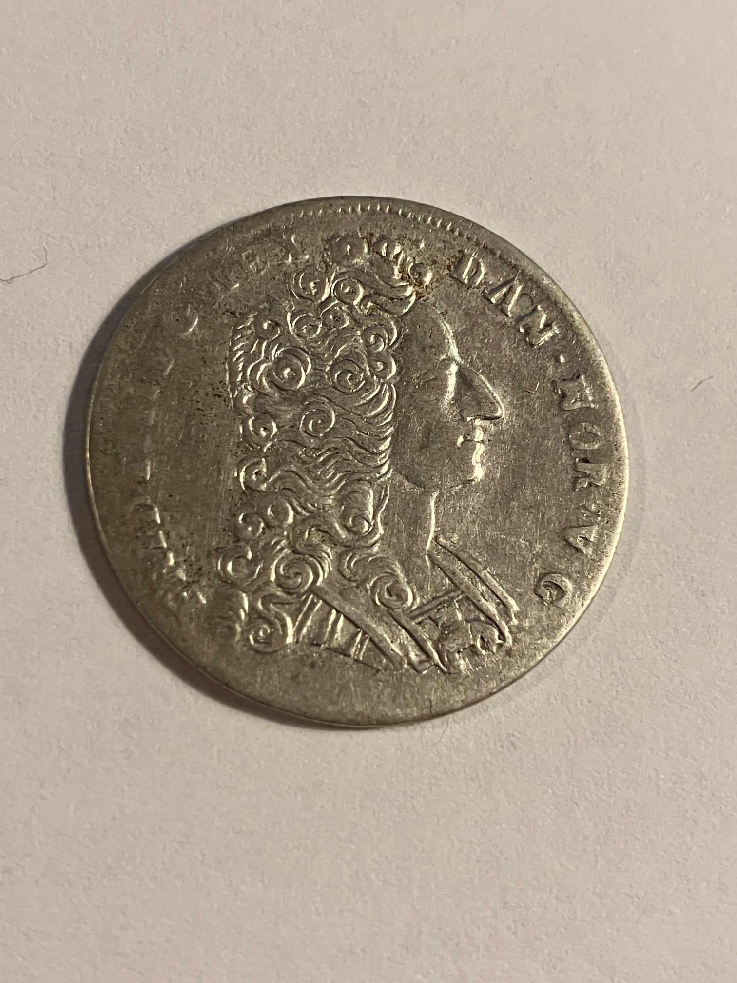 16 Skilling 1716 Danmark