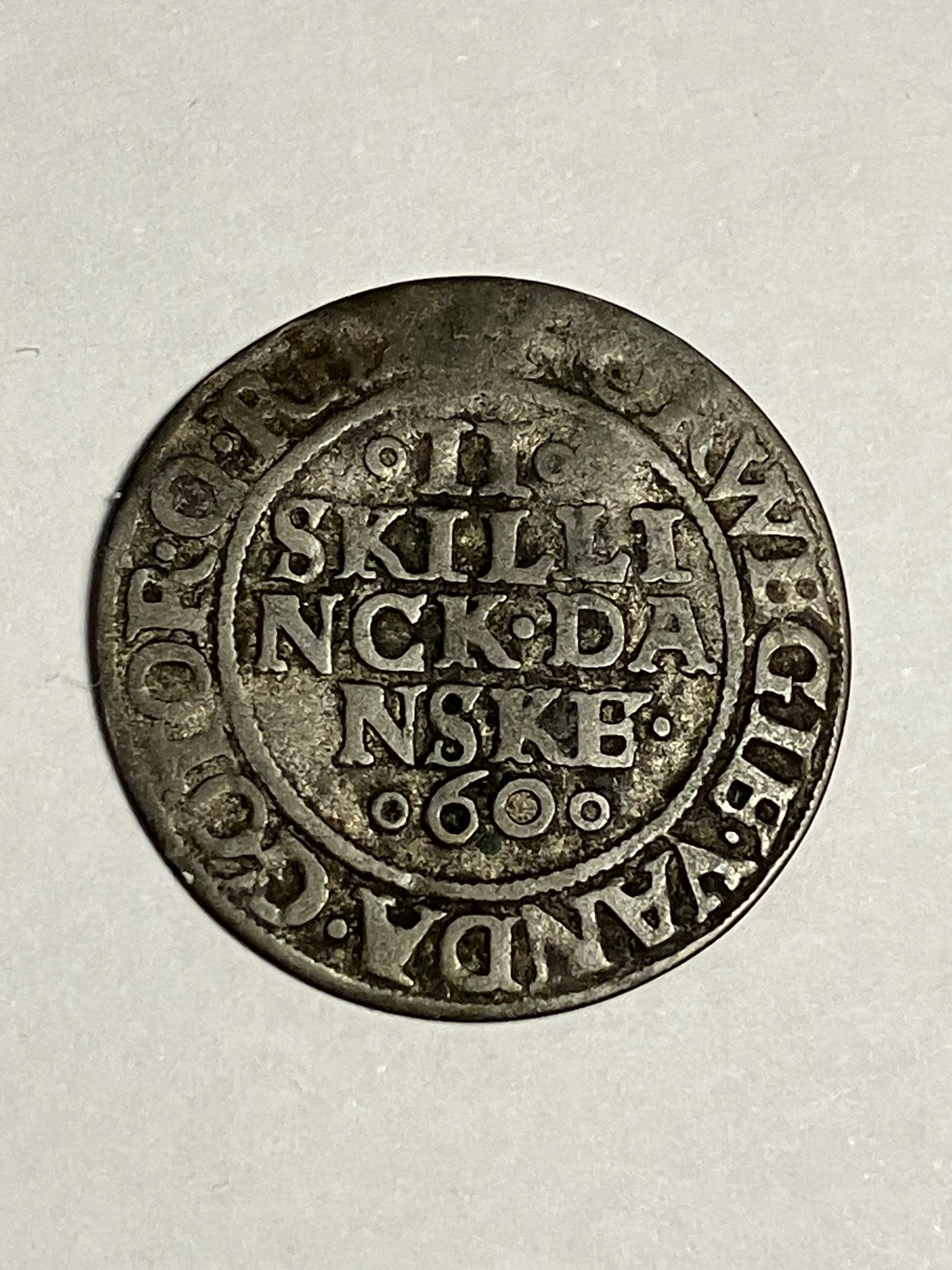 2 Skilling 1560 Danmark