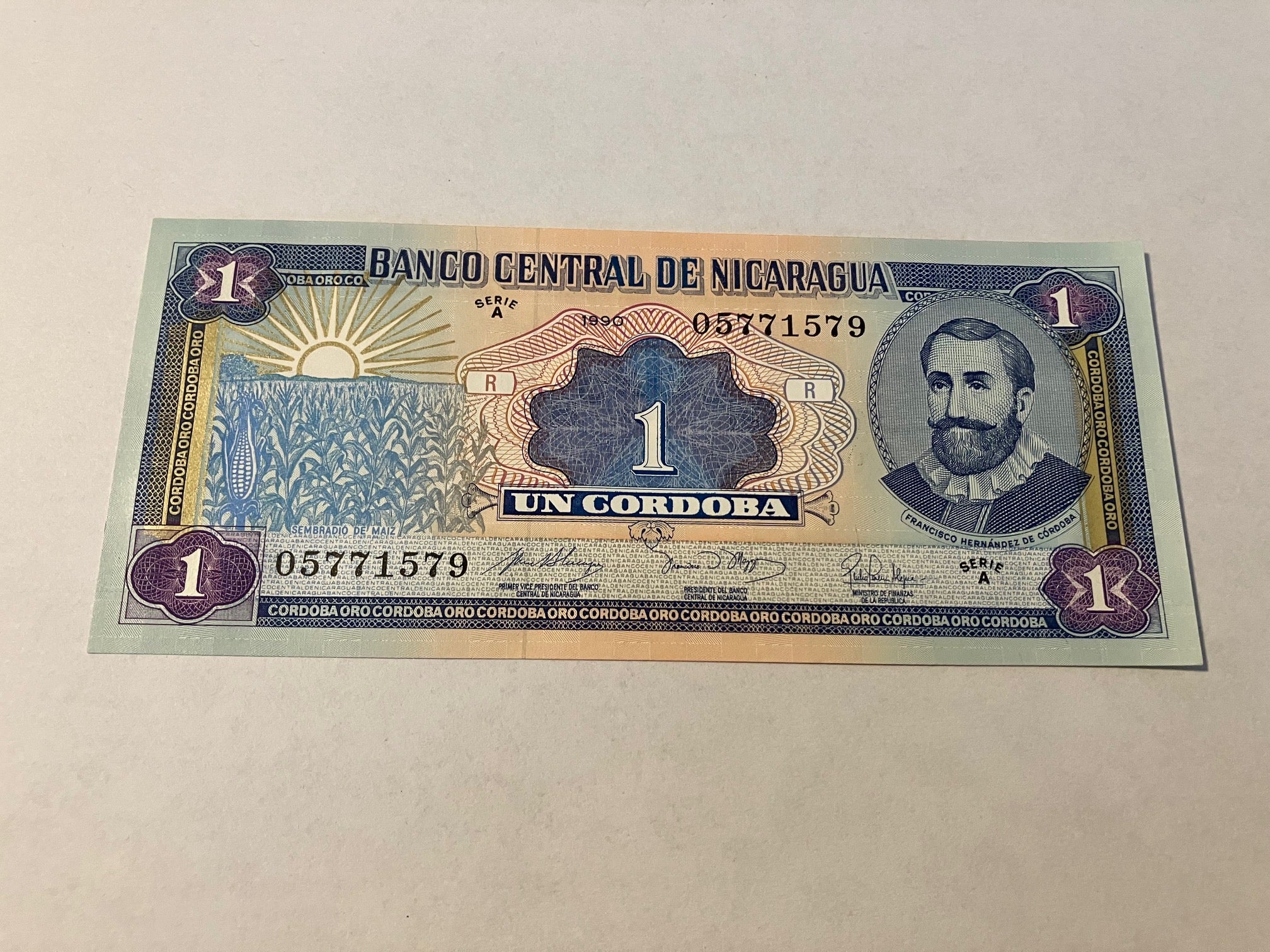 1 Cordoba Nicaragua